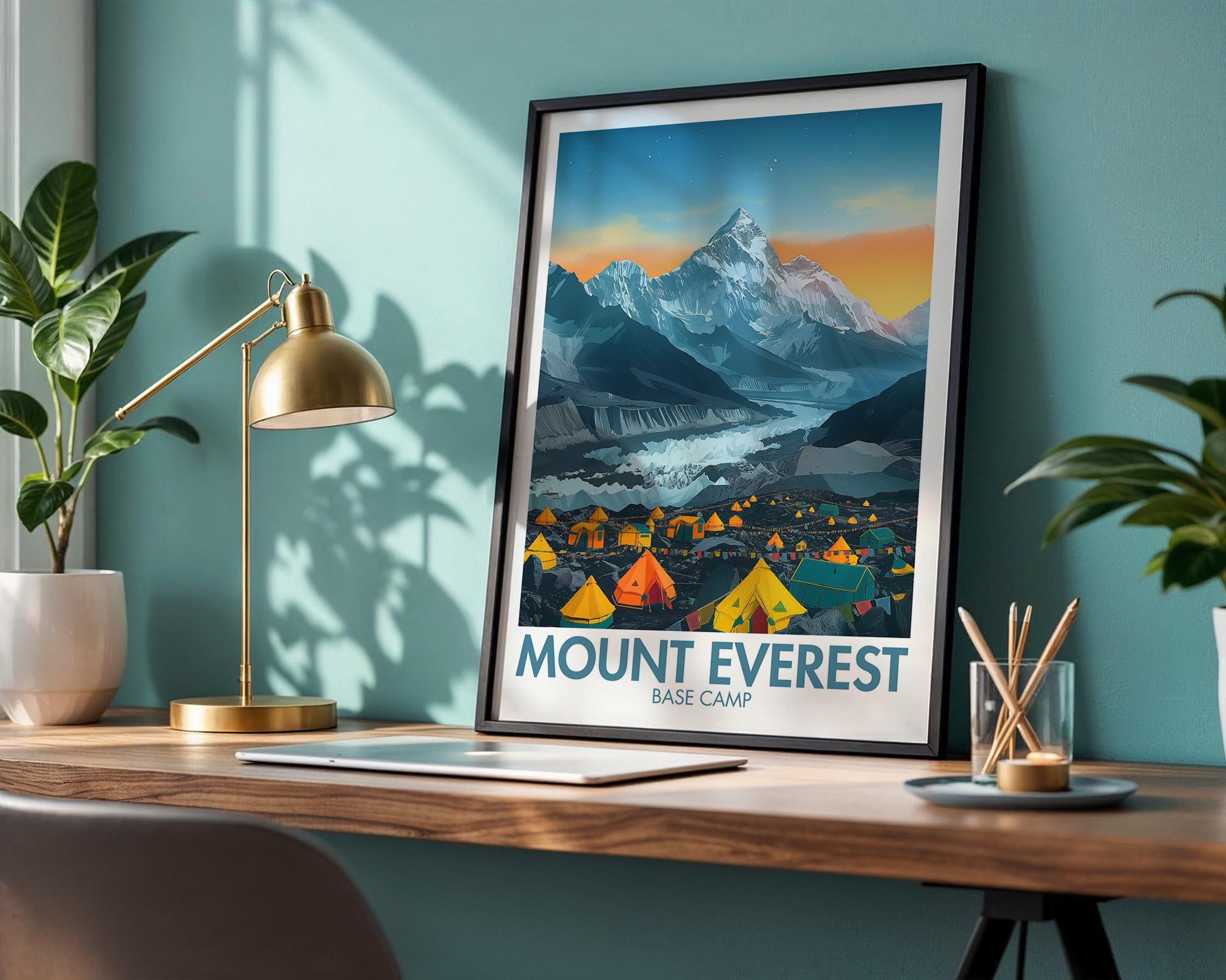 Mount Everest Base Camp Poster