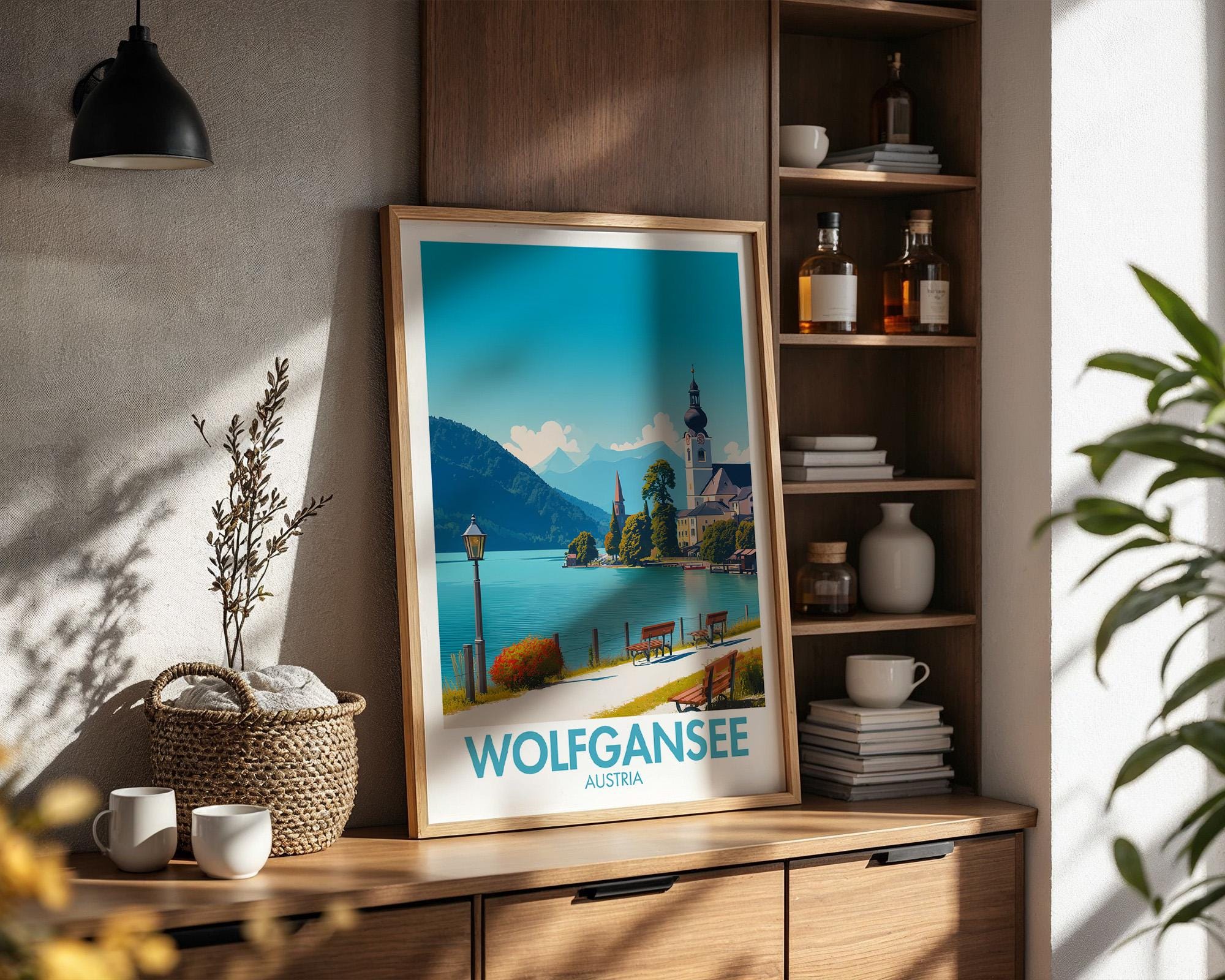 Wolfgangsee Poster