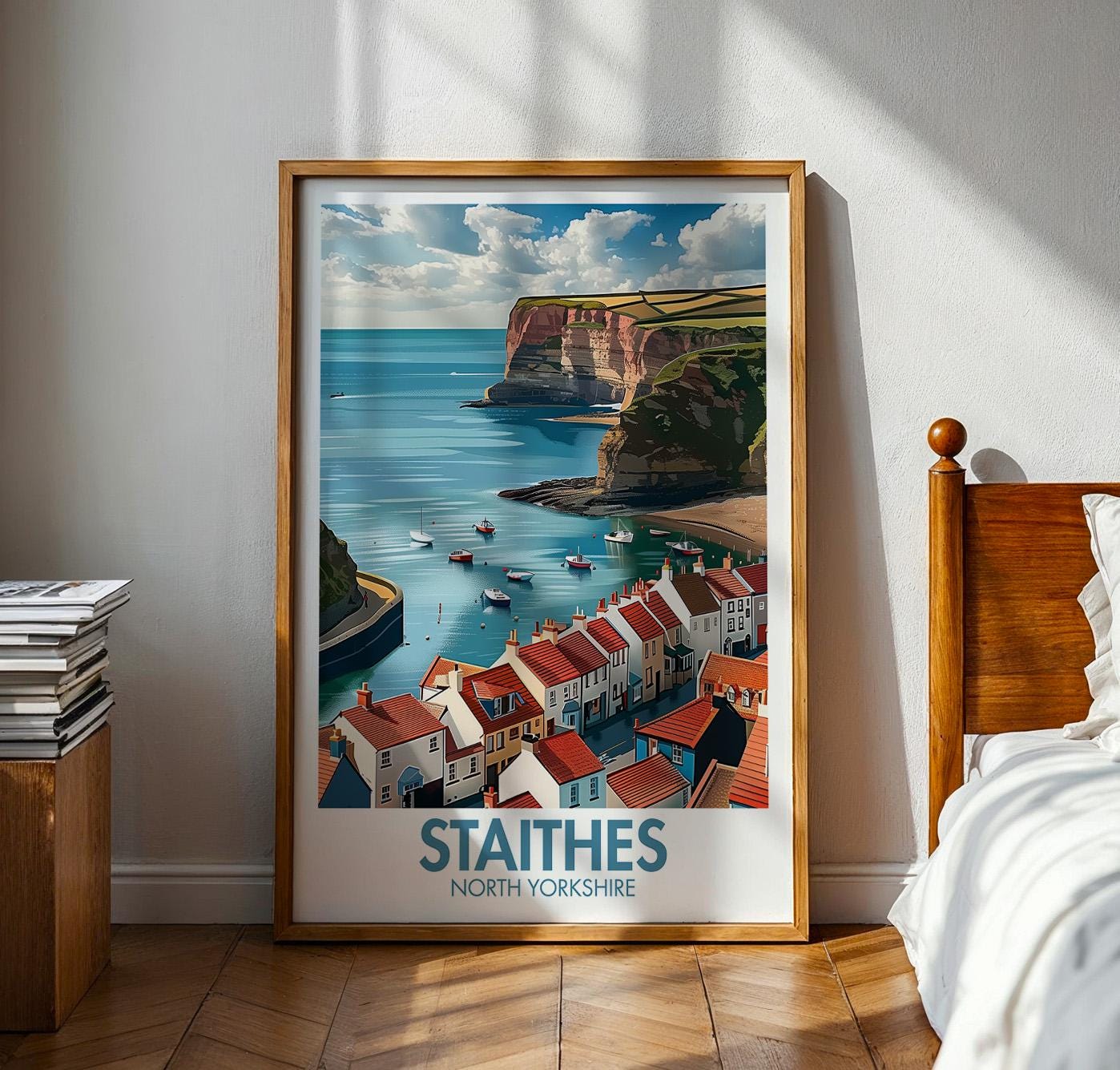 Staithes Poster