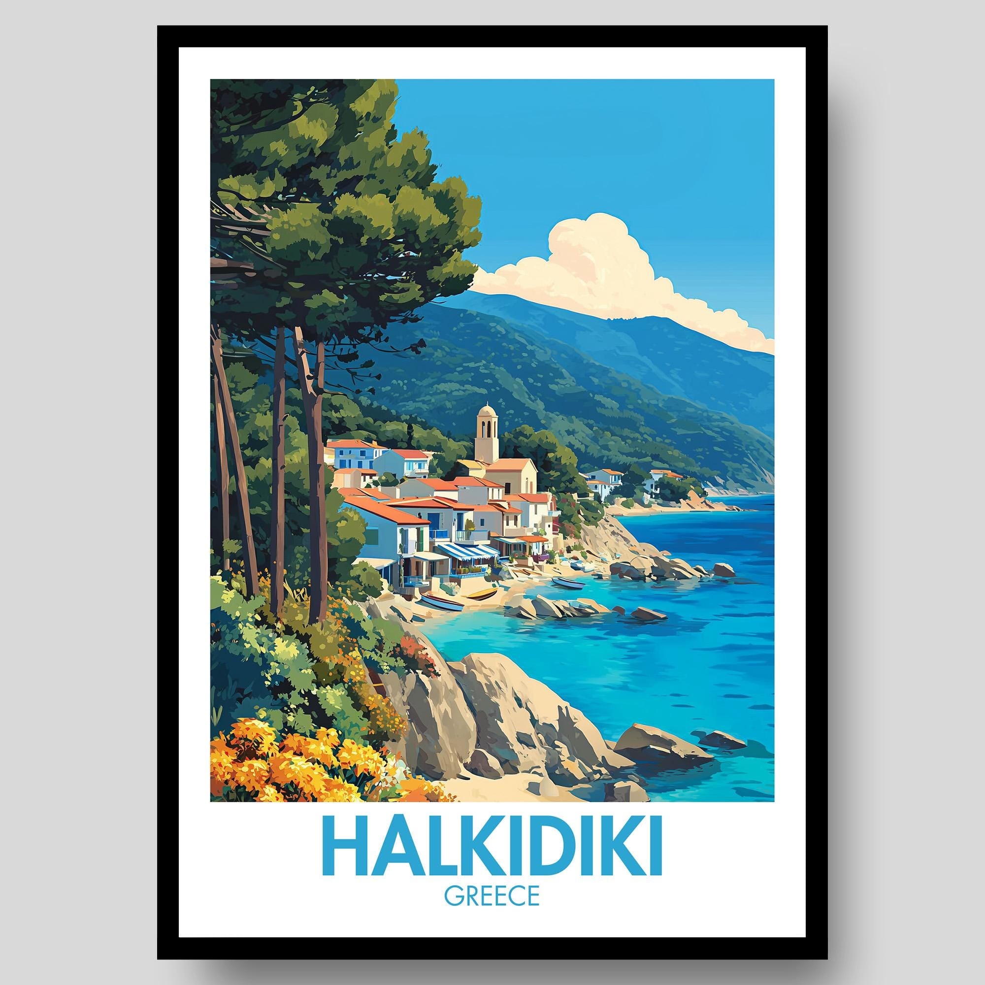 Halkidiki Poster