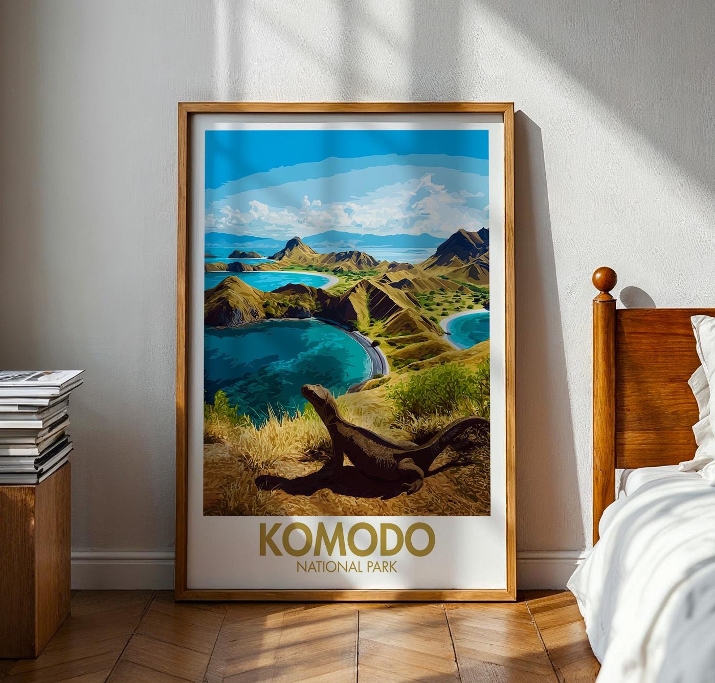 Komodo National Park Poster