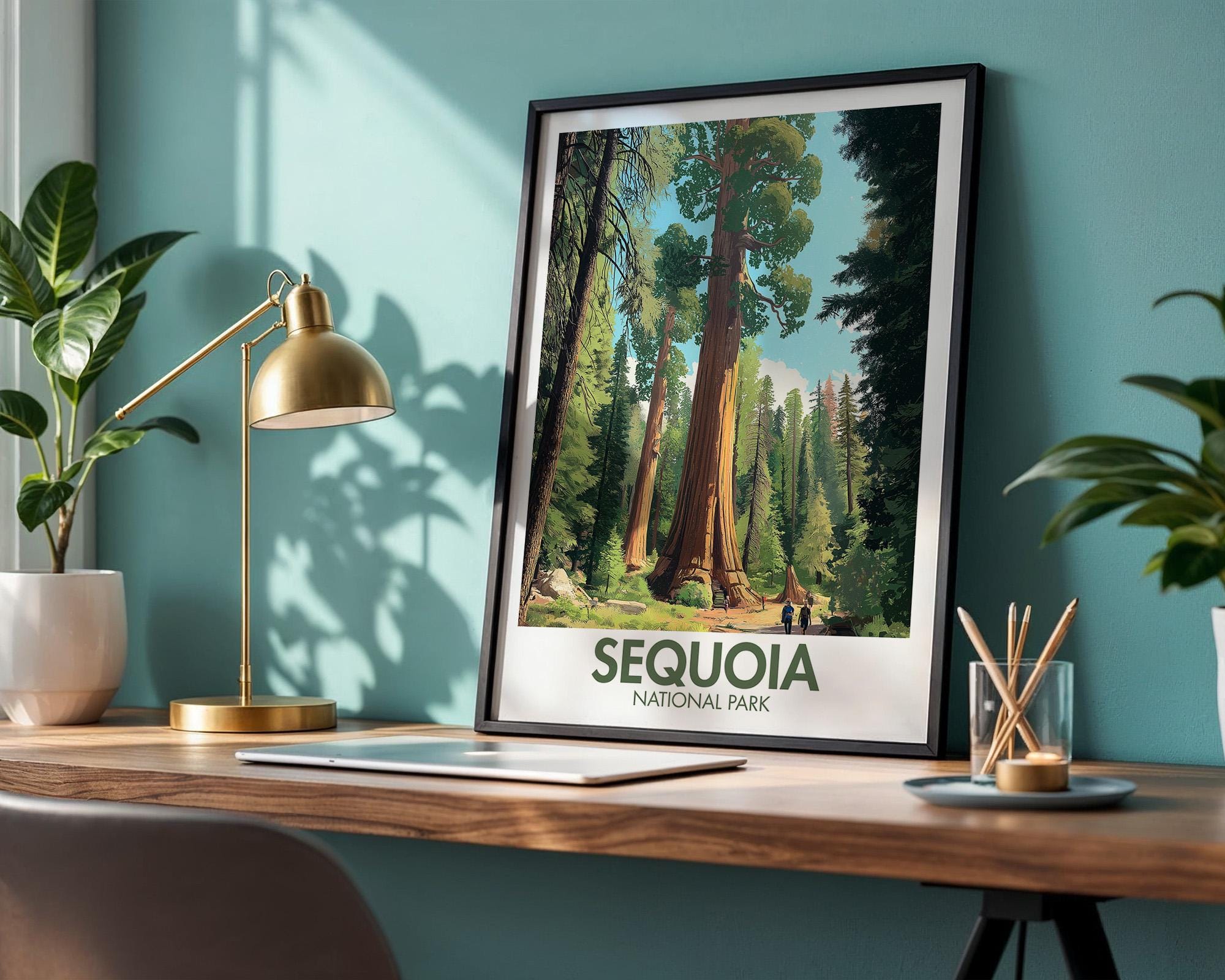 Sequoia National Park Poster