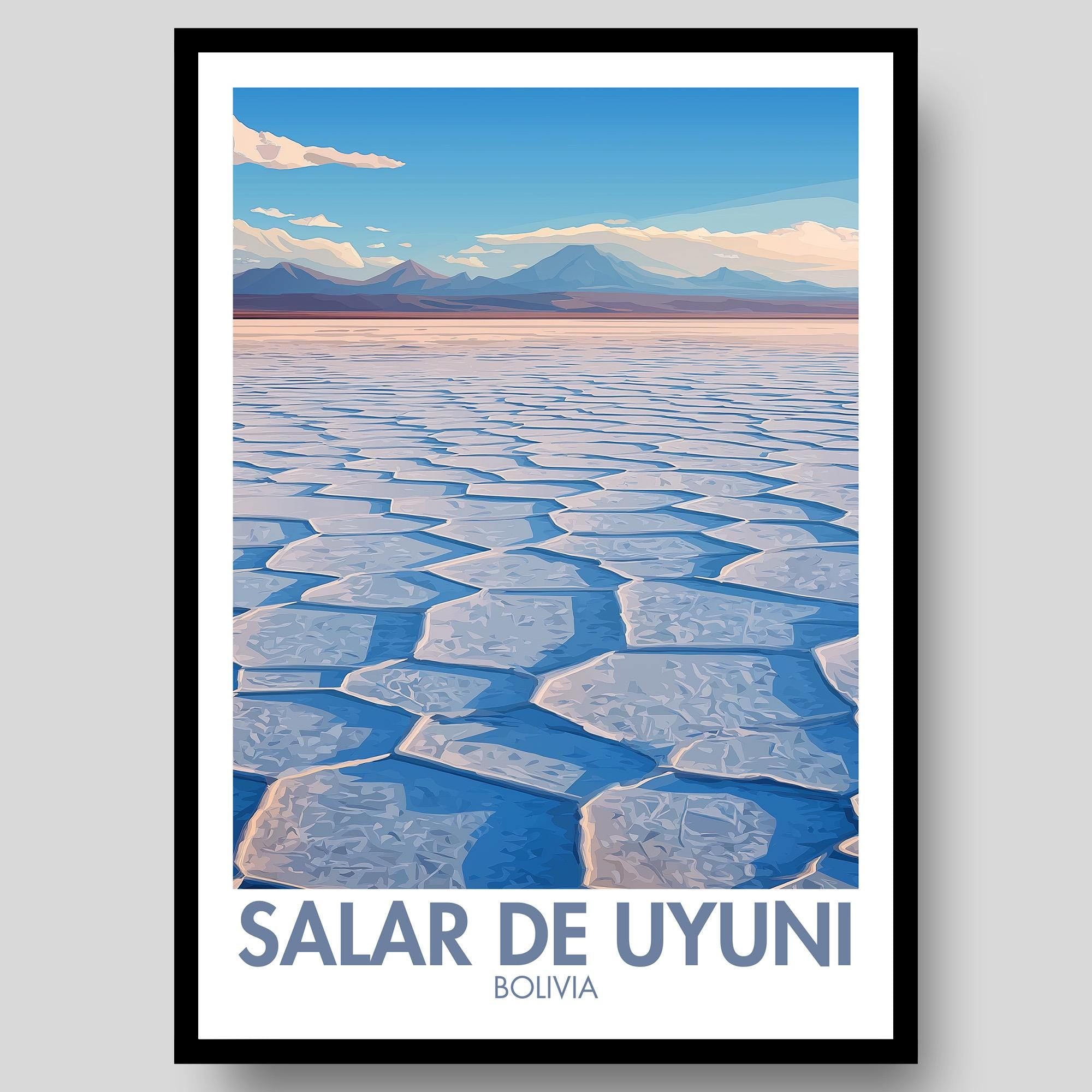 Salar de Uyuni Poster
