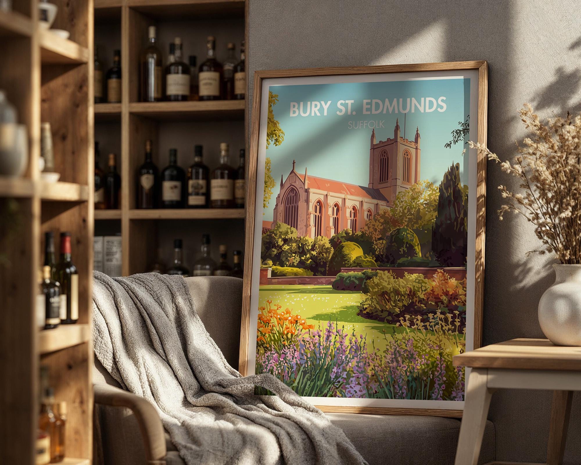 Bury St. Edmunds Poster