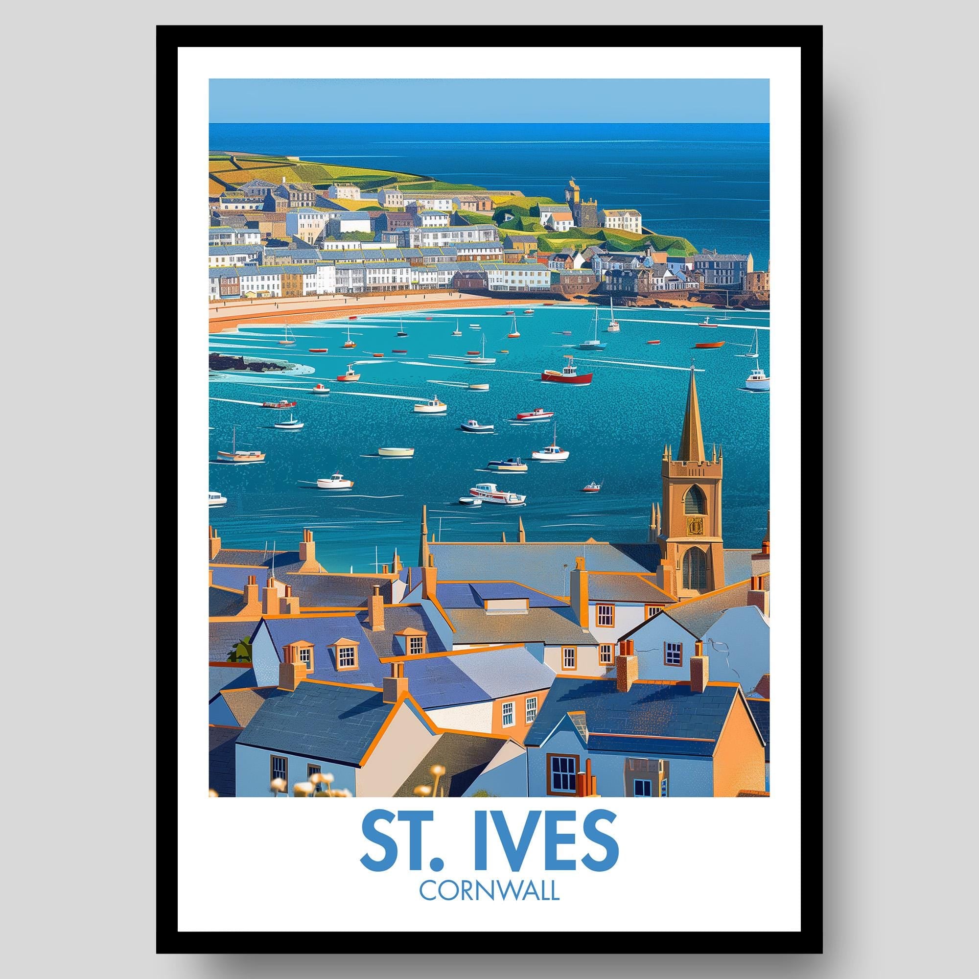 St Ives Poster