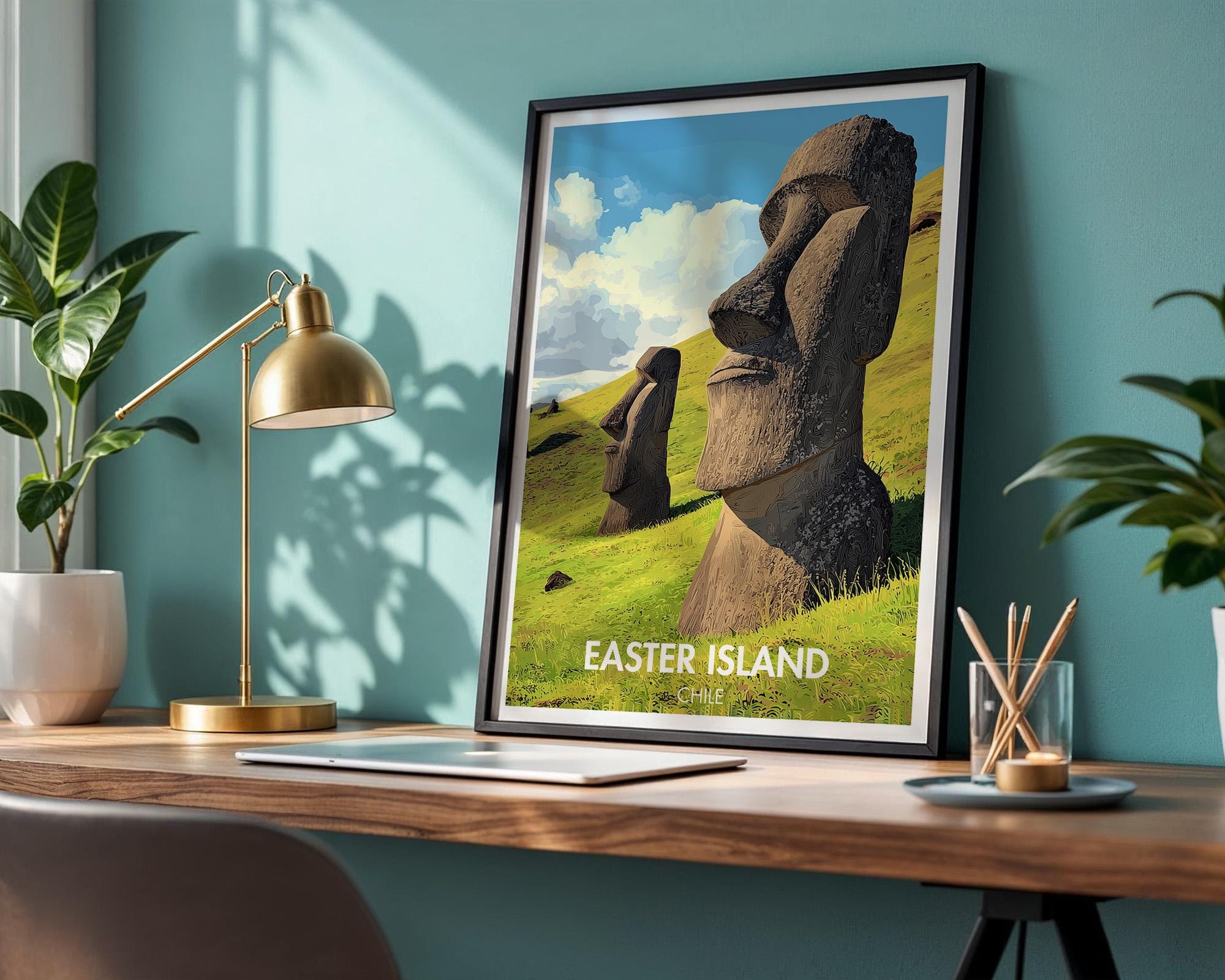 Easter Island Poster
