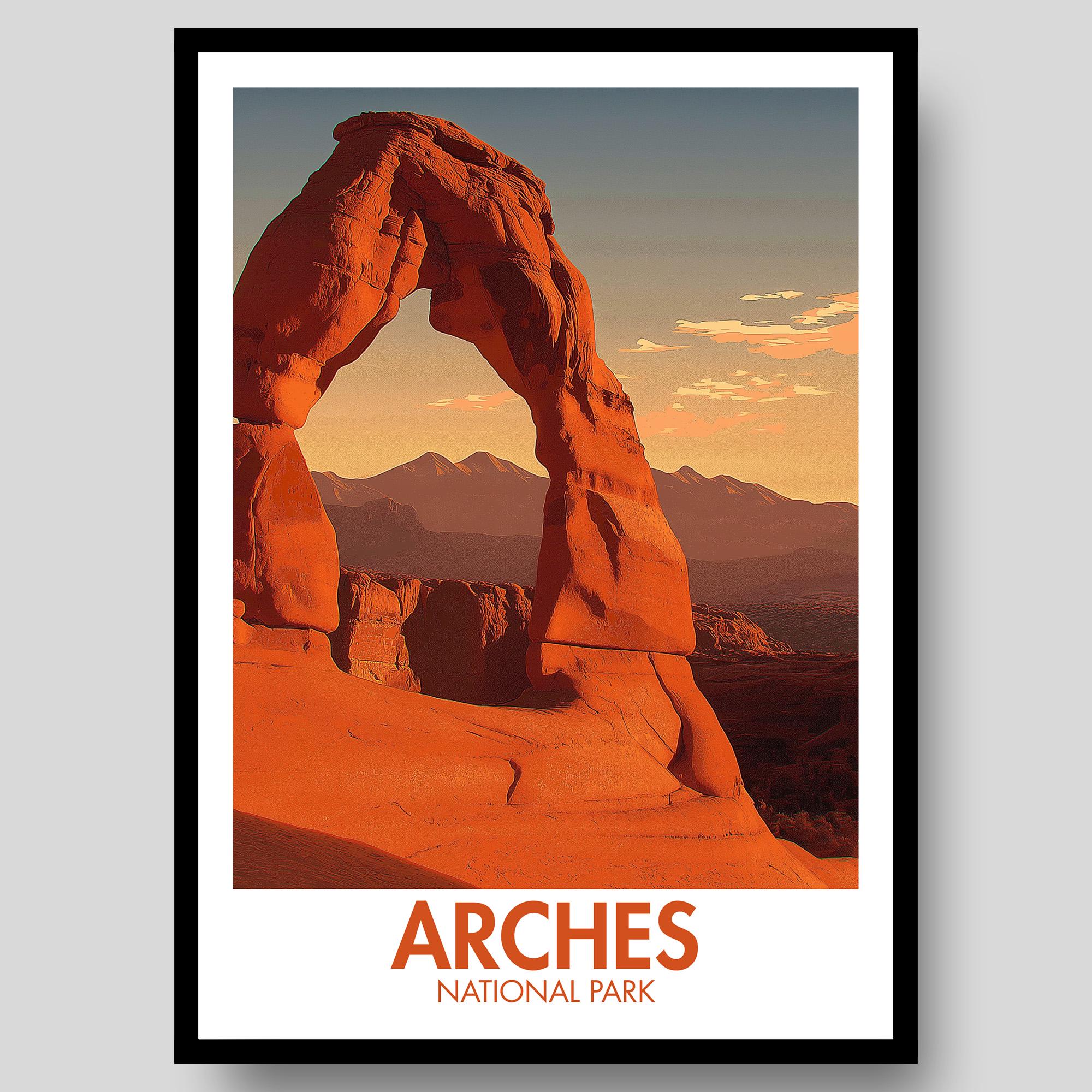 Arches National Park Poster