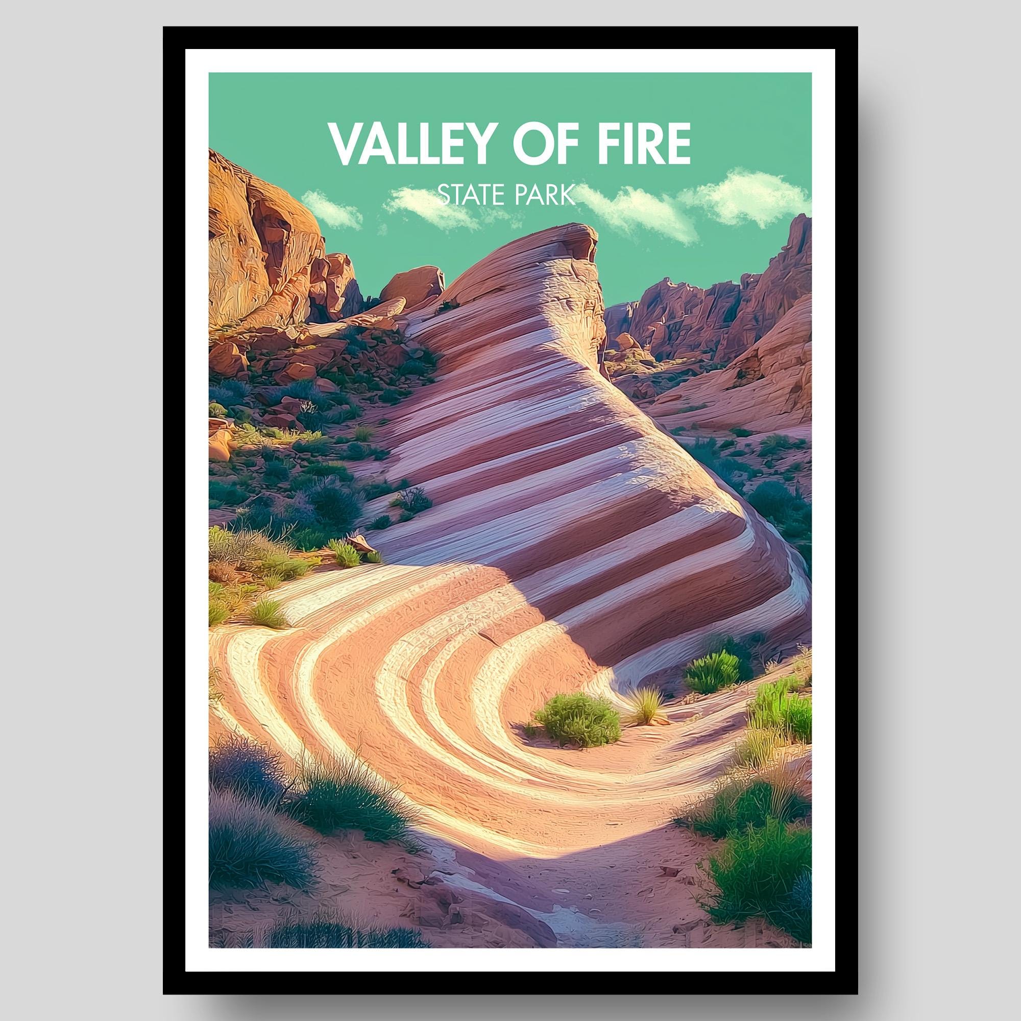 Valley of Fire State Park Poster