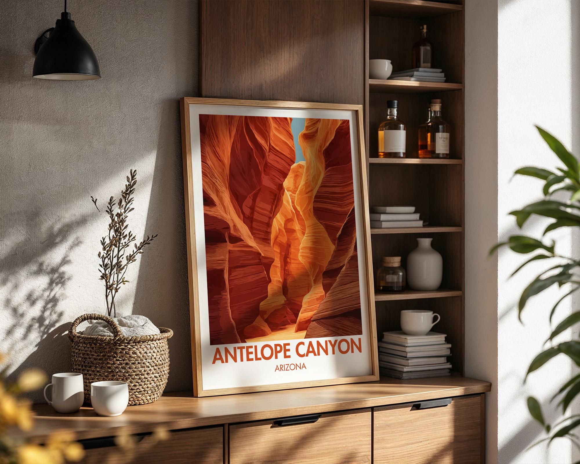 Antelope Canyon Poster