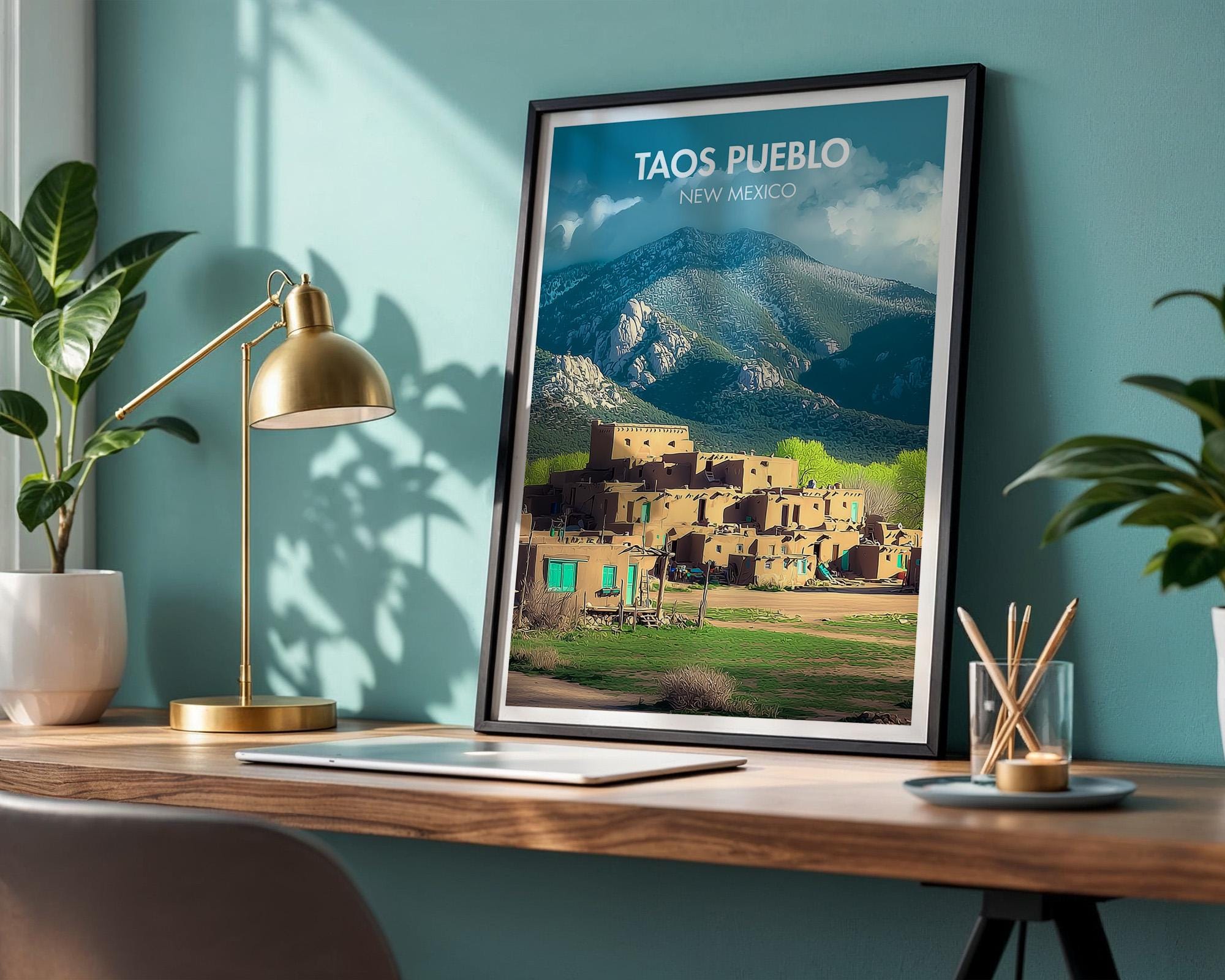 Taos Pueblo Poster