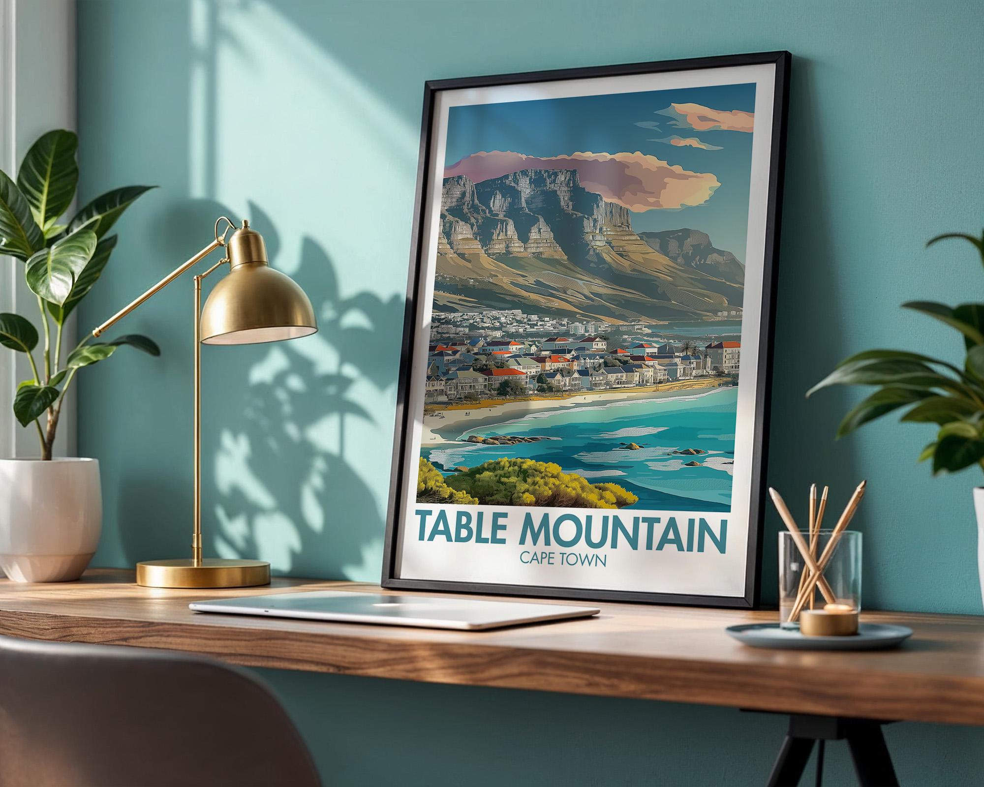 Table Mountain Poster