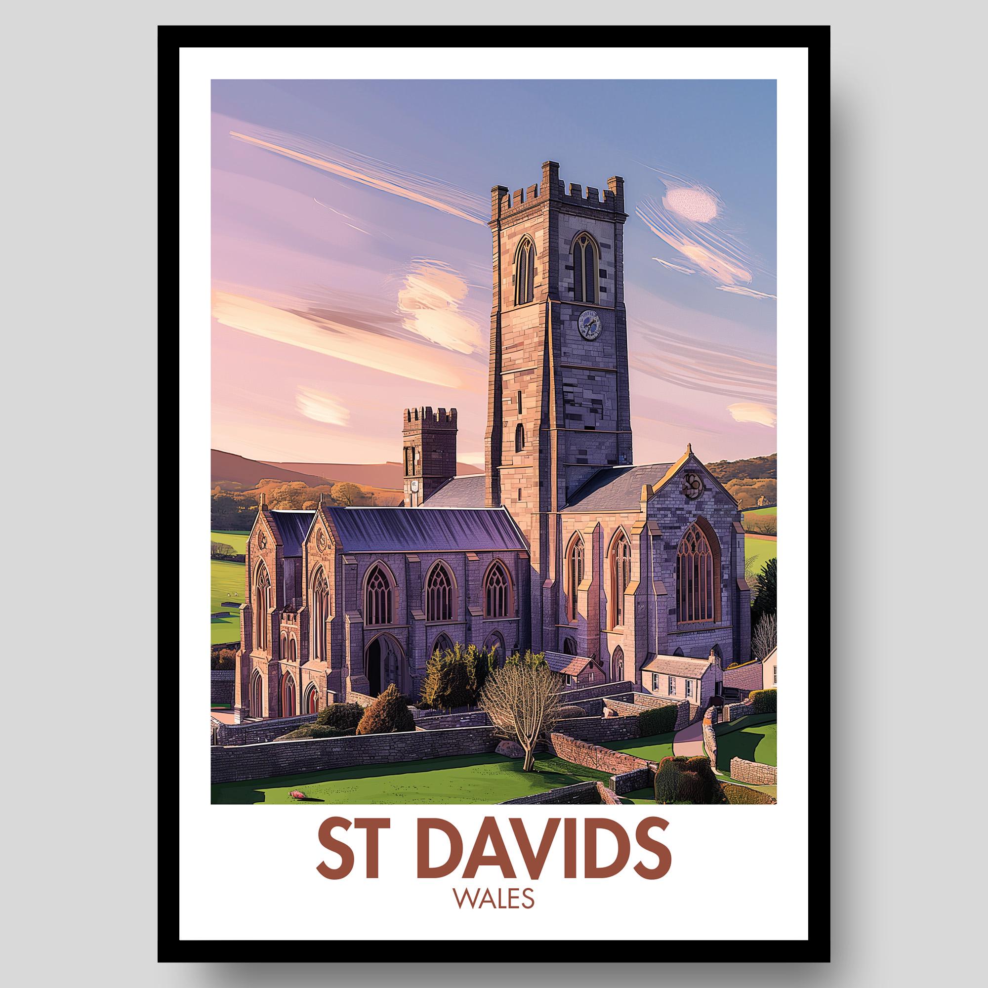 St Davids Poster