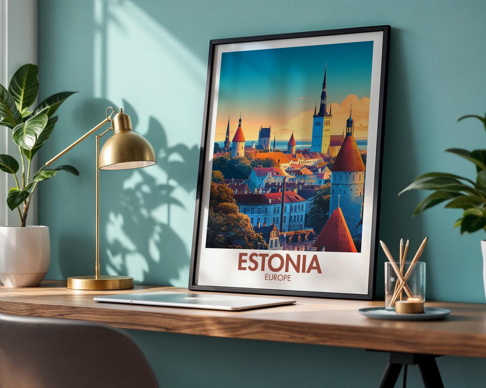 Estonia Poster