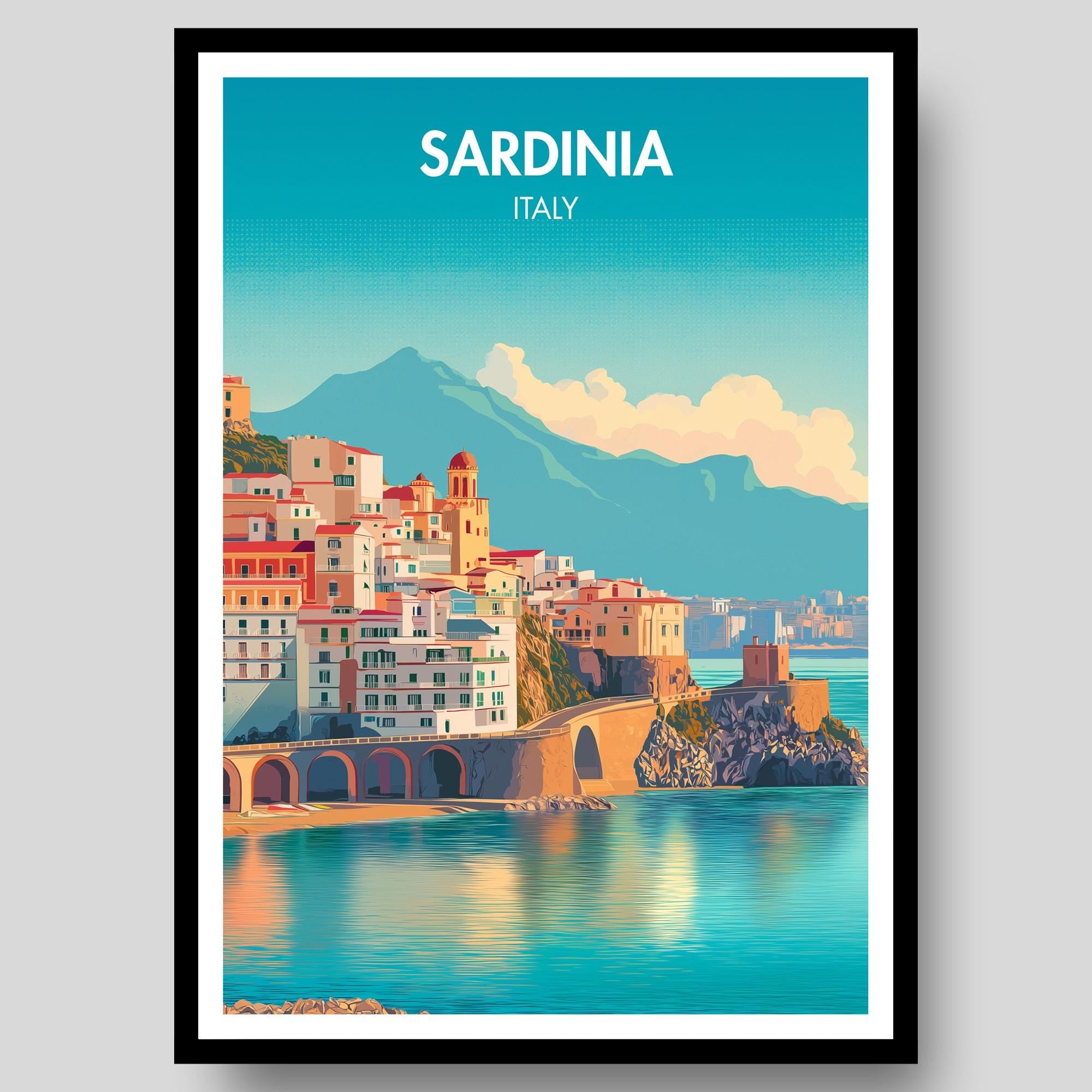 Sardinia Poster