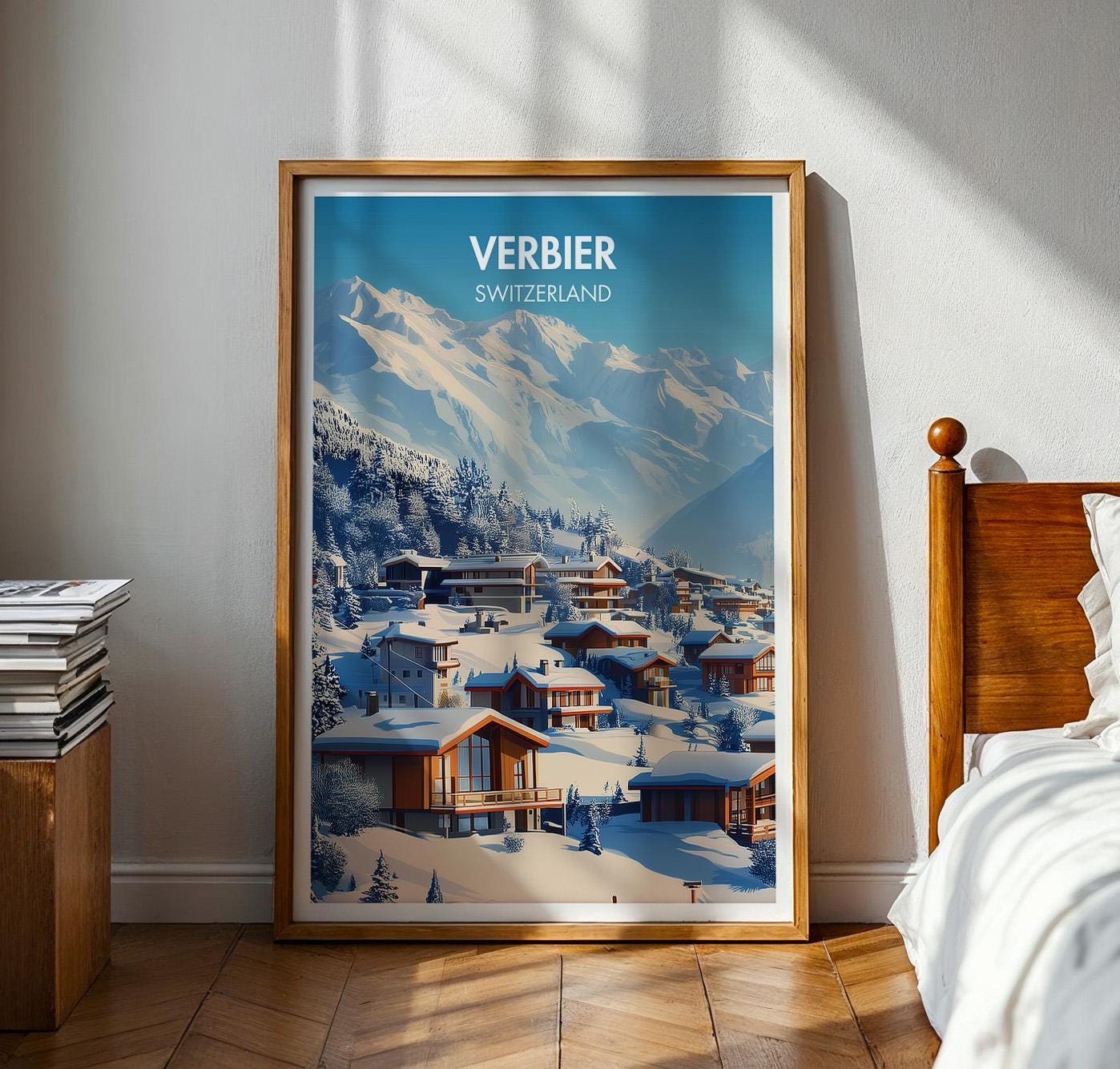 Verbier Ski Resort Poster