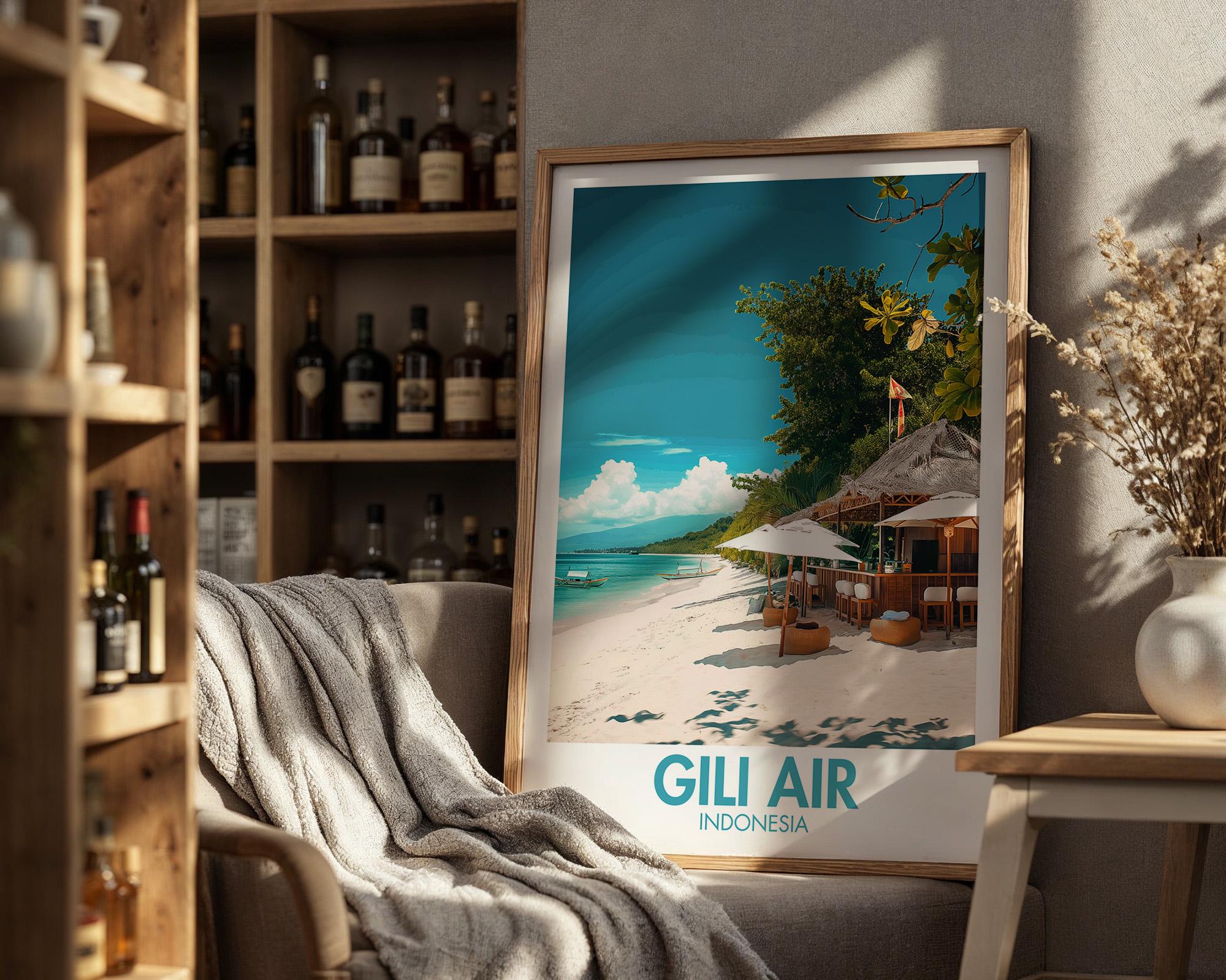 Gili Air Poster