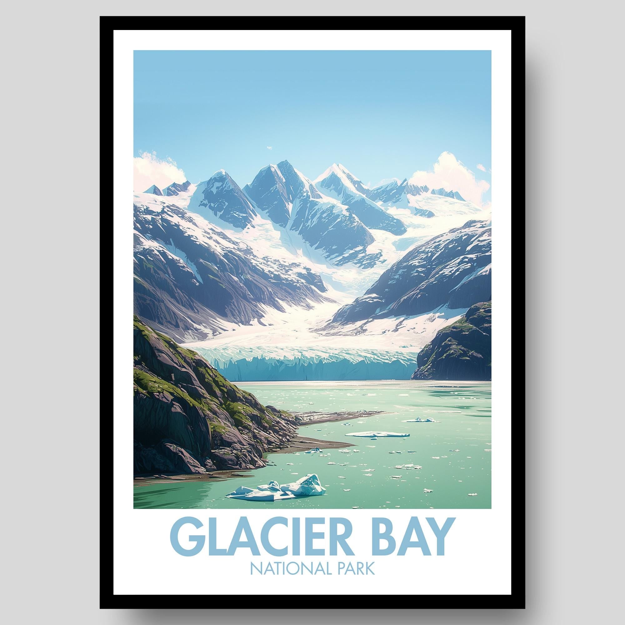Glacier Bay National Park Poster