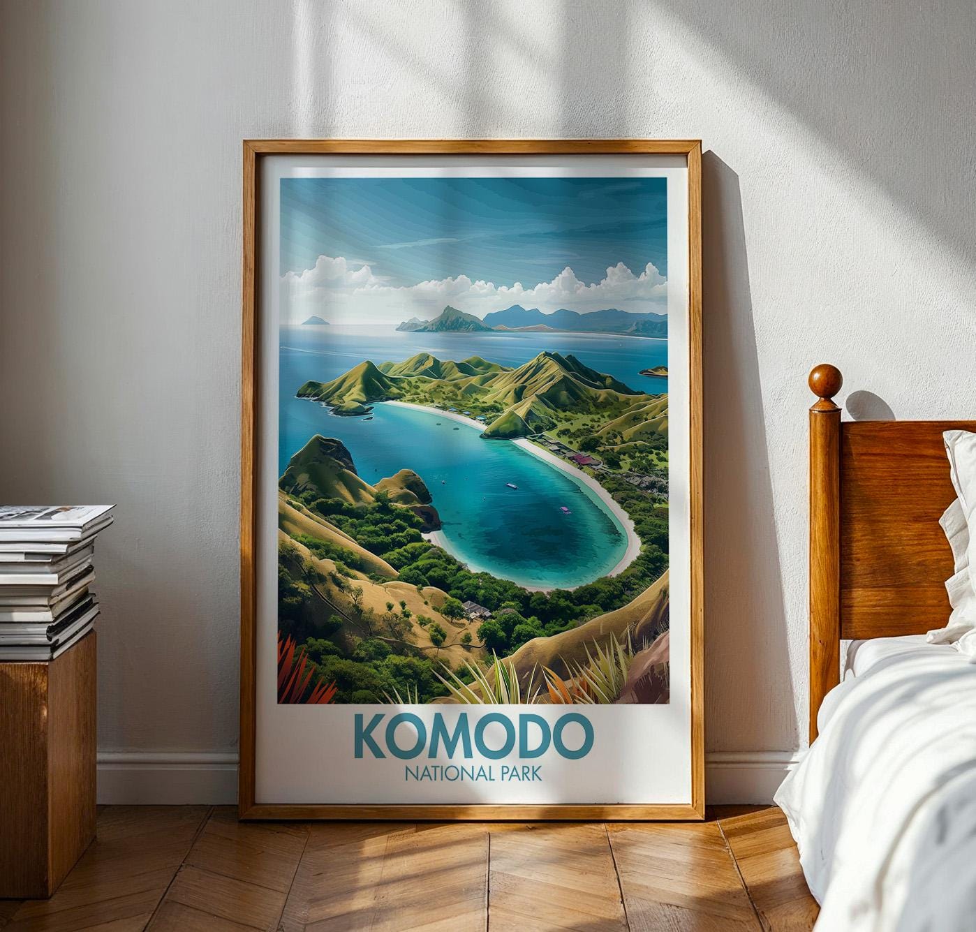 Komodo National Park Poster