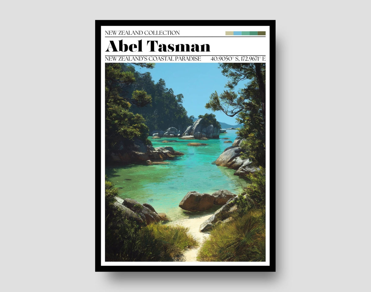 Abel Tasman National Park Poster - WanderWall