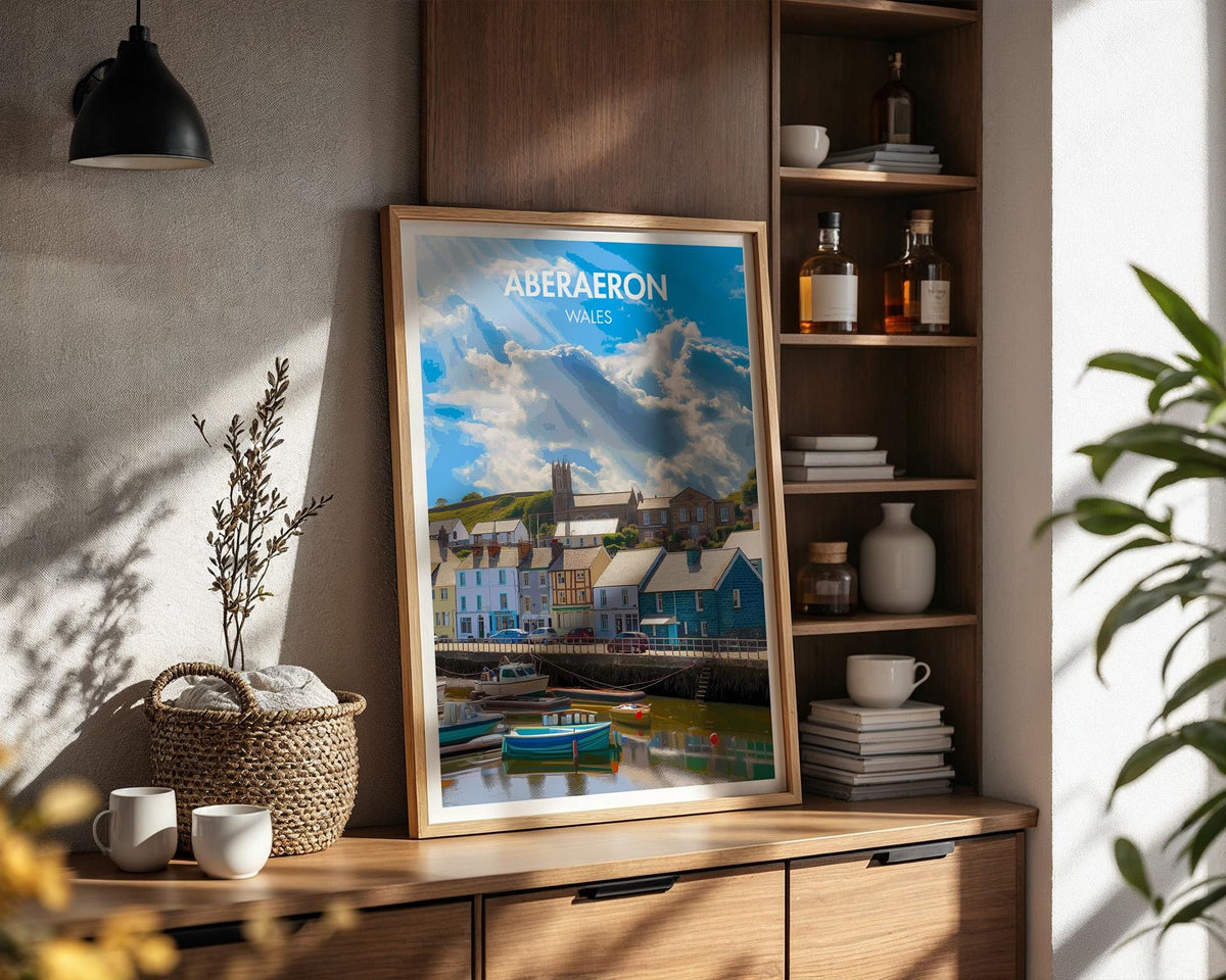Aberaeron Poster - WanderWall
