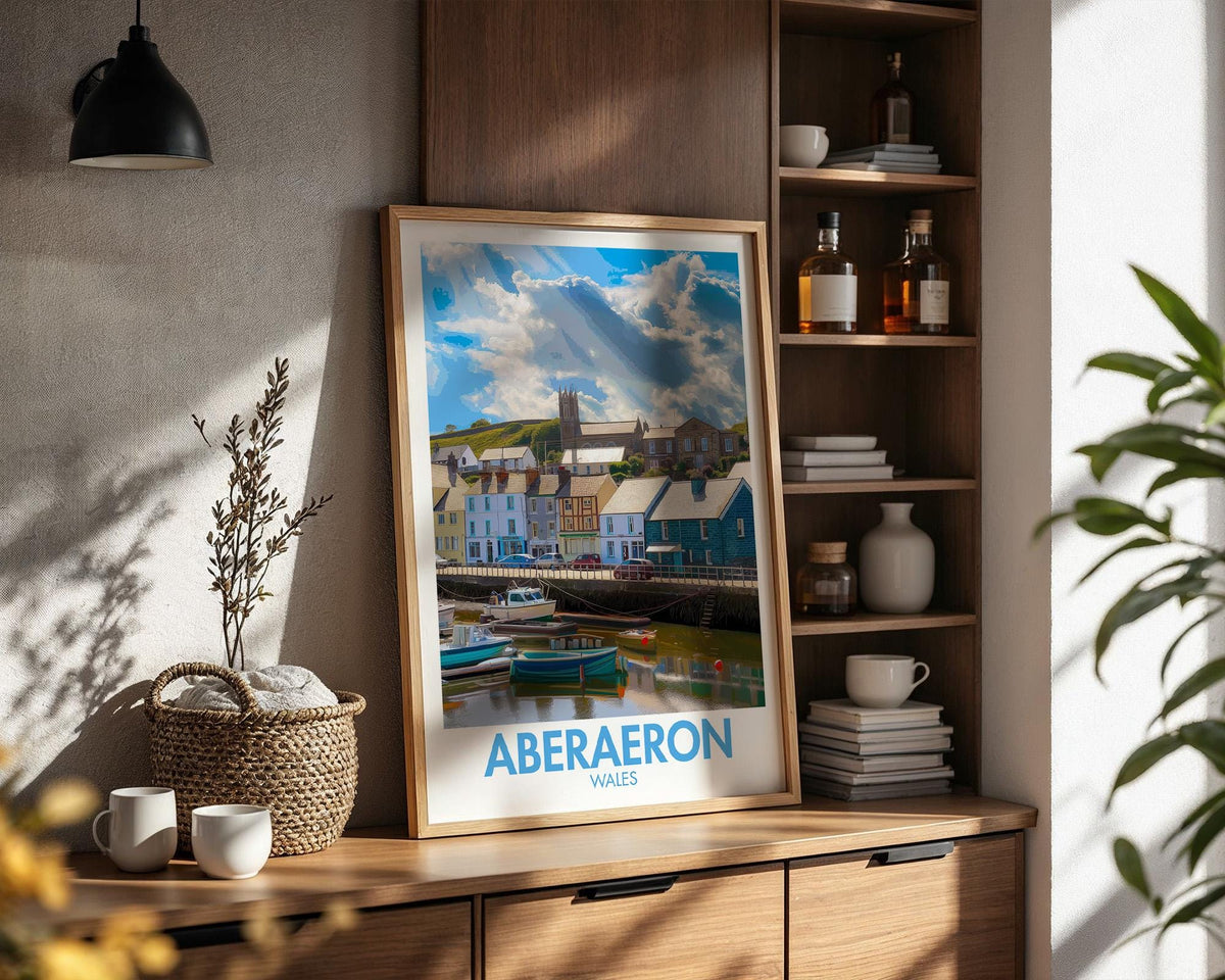 Aberaeron Poster - WanderWall