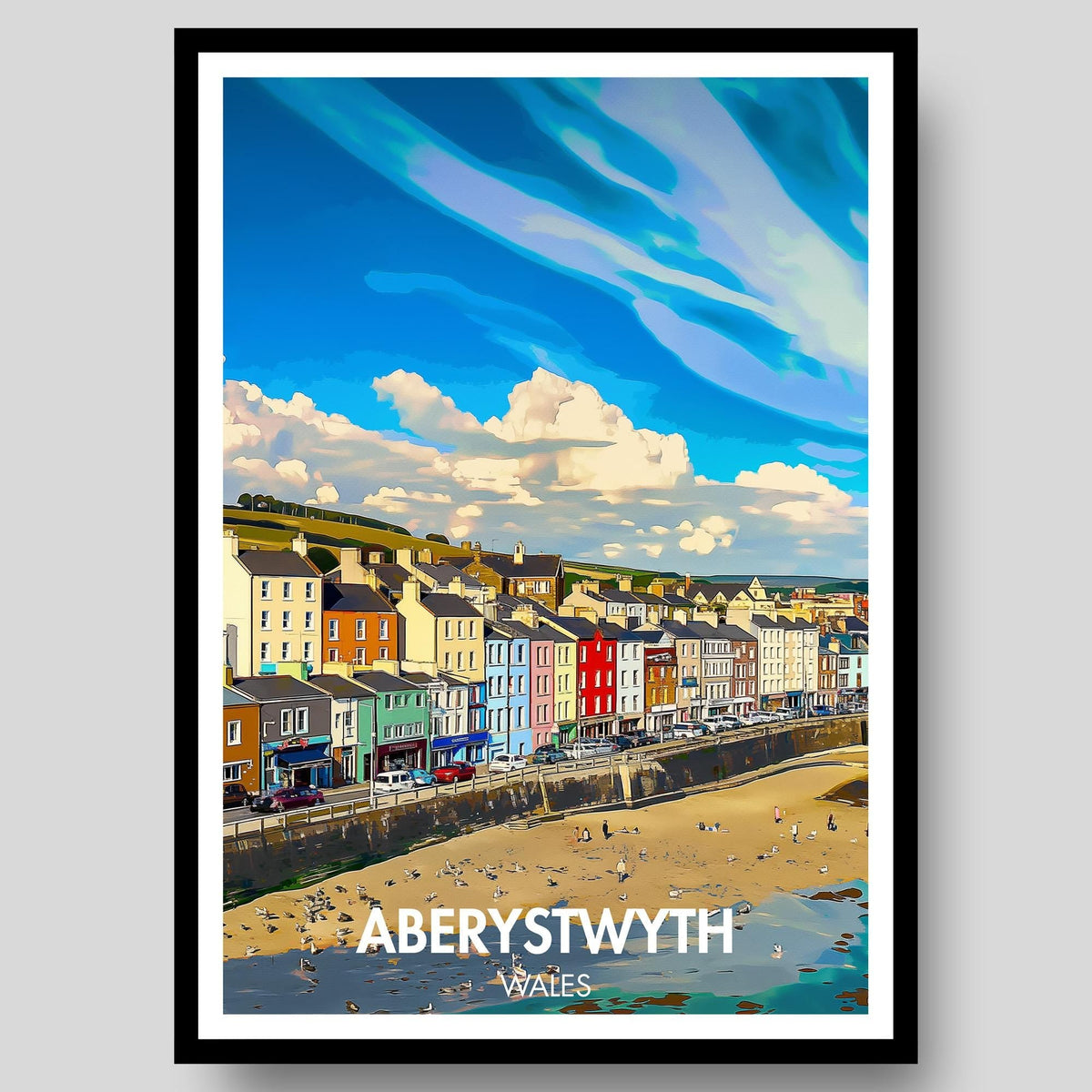 Aberystwyth Poster - WanderWall