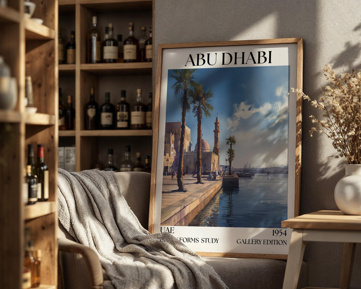 Abu Dhabi Gallery Edition Poster - WanderWall