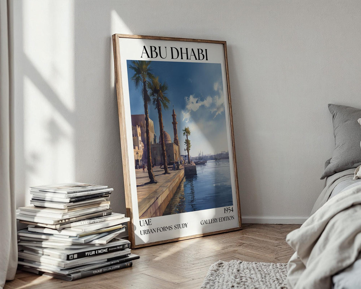 Abu Dhabi Gallery Edition Poster - WanderWall