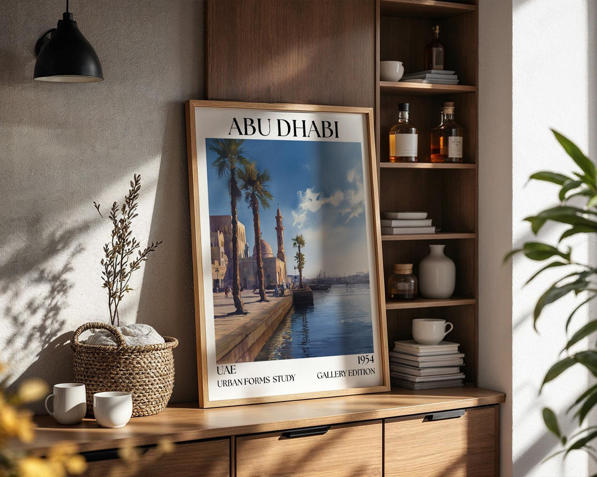 Abu Dhabi Gallery Edition Poster - WanderWall