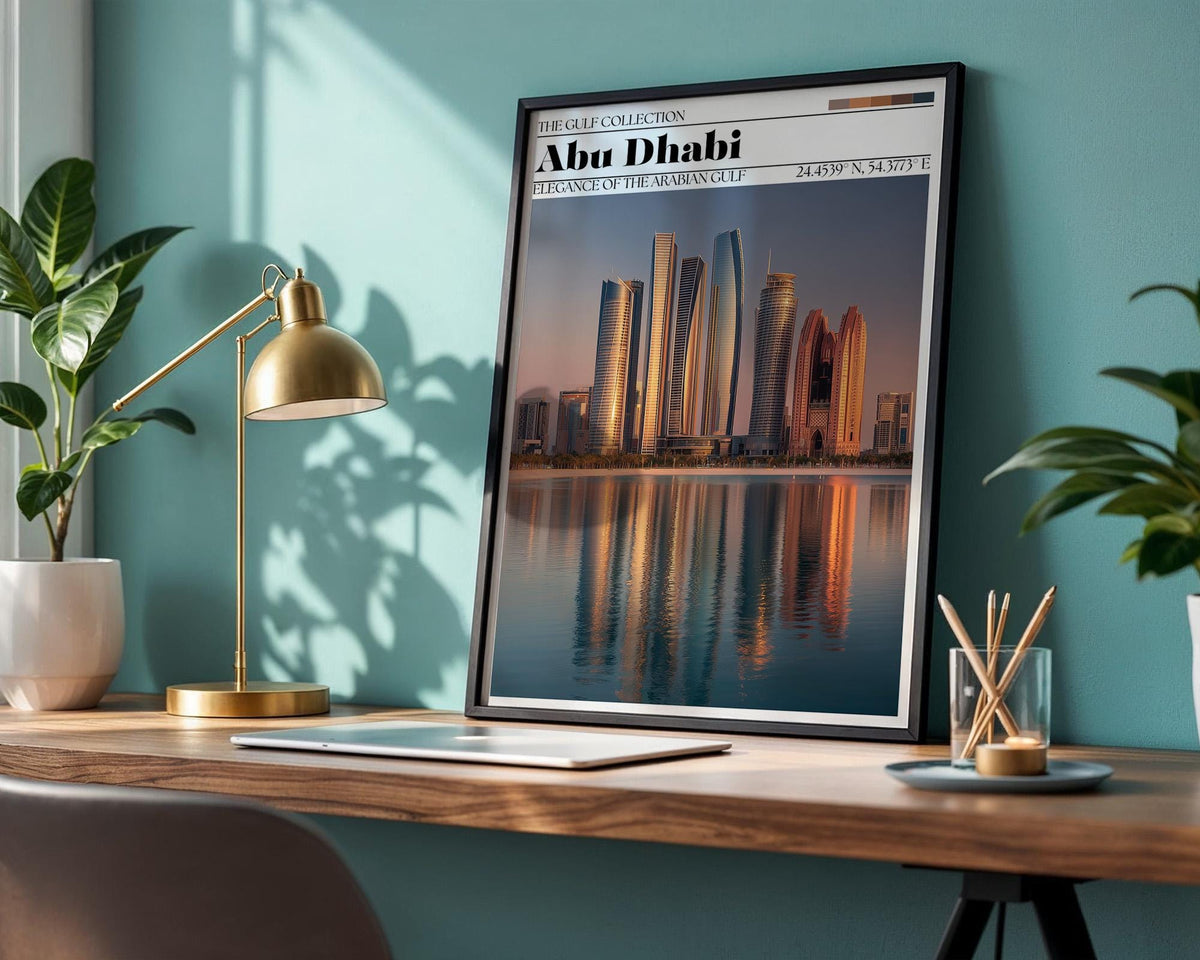 Abu Dhabi Poster - WanderWall