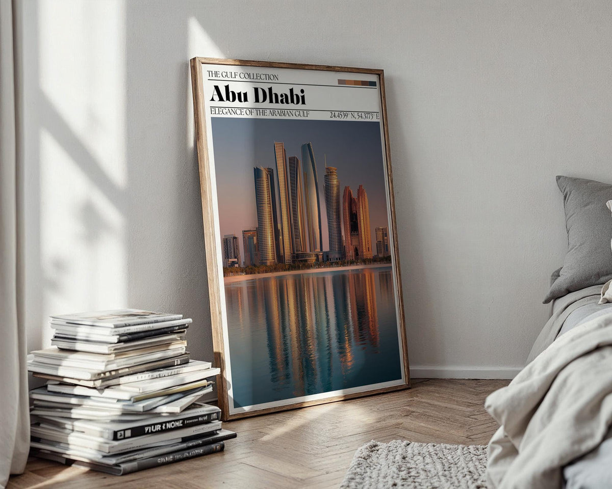 Abu Dhabi Poster - WanderWall