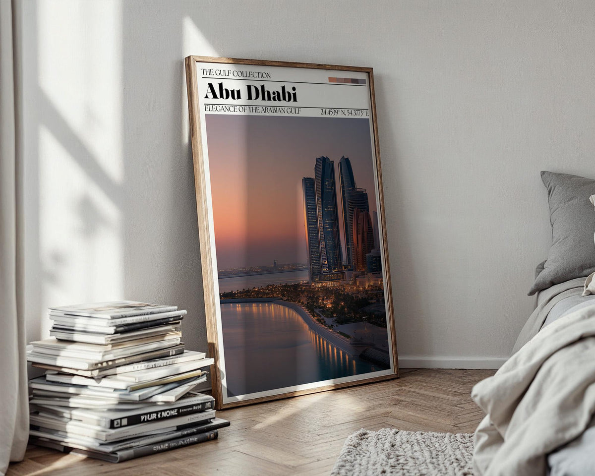 Abu Dhabi Poster - WanderWall
