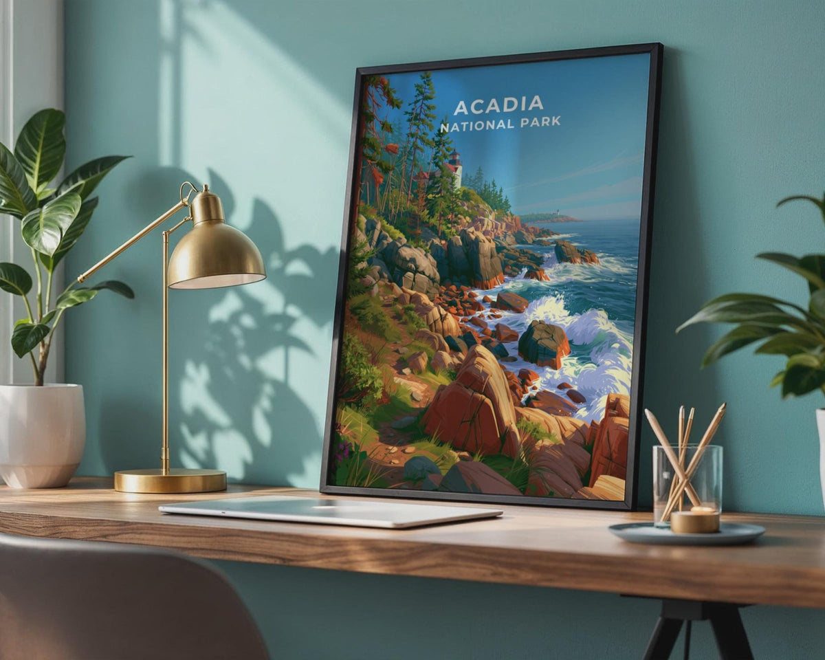 Acadia National Park Poster - WanderWall