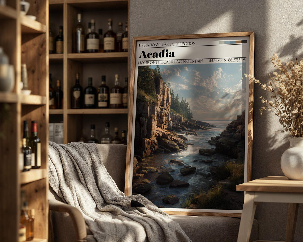 Acadia National Park Poster - WanderWall