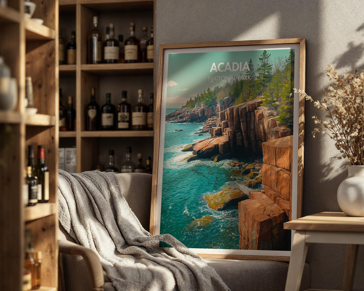 Acadia National Park Poster - WanderWall