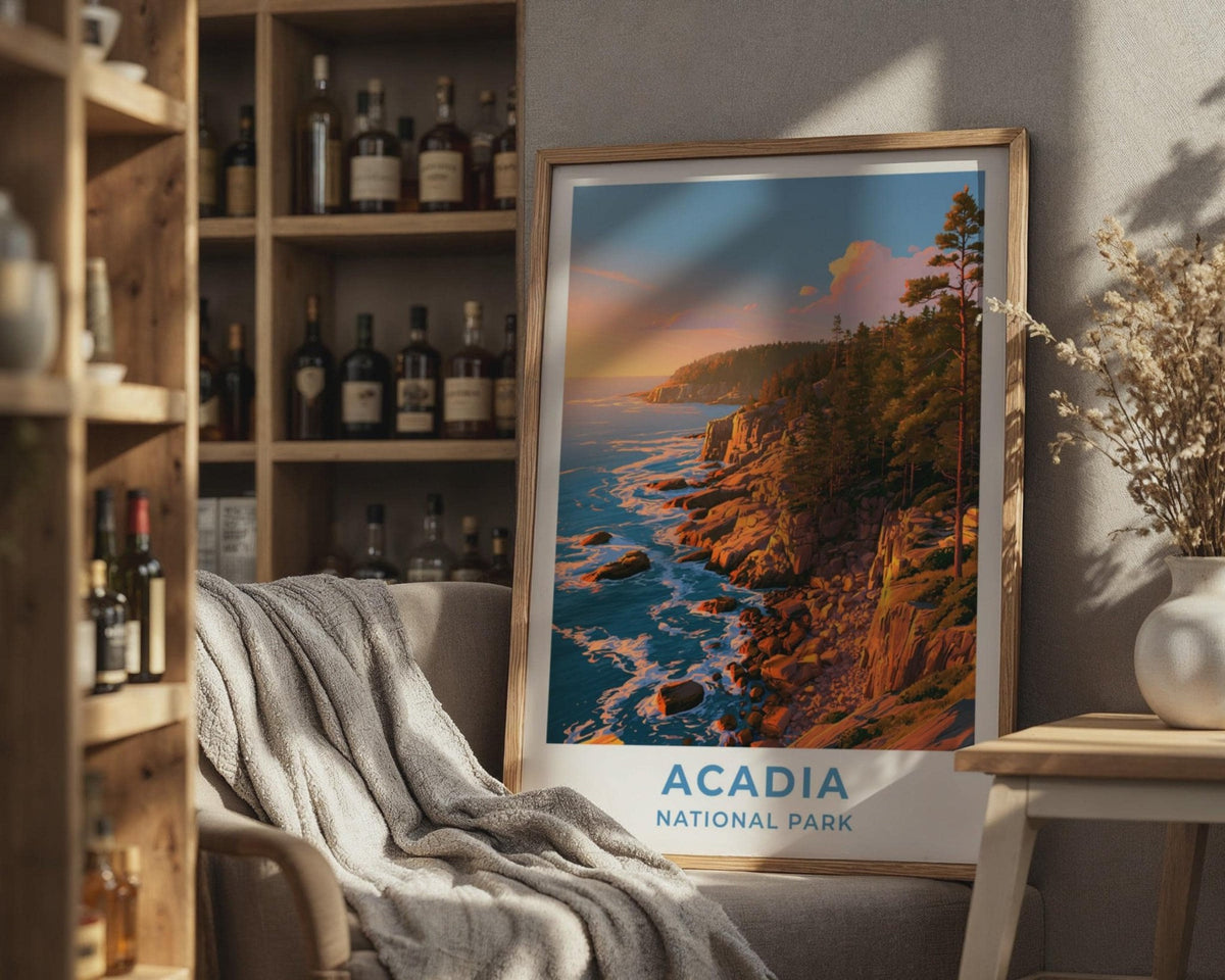 Acadia National Park Poster - WanderWall