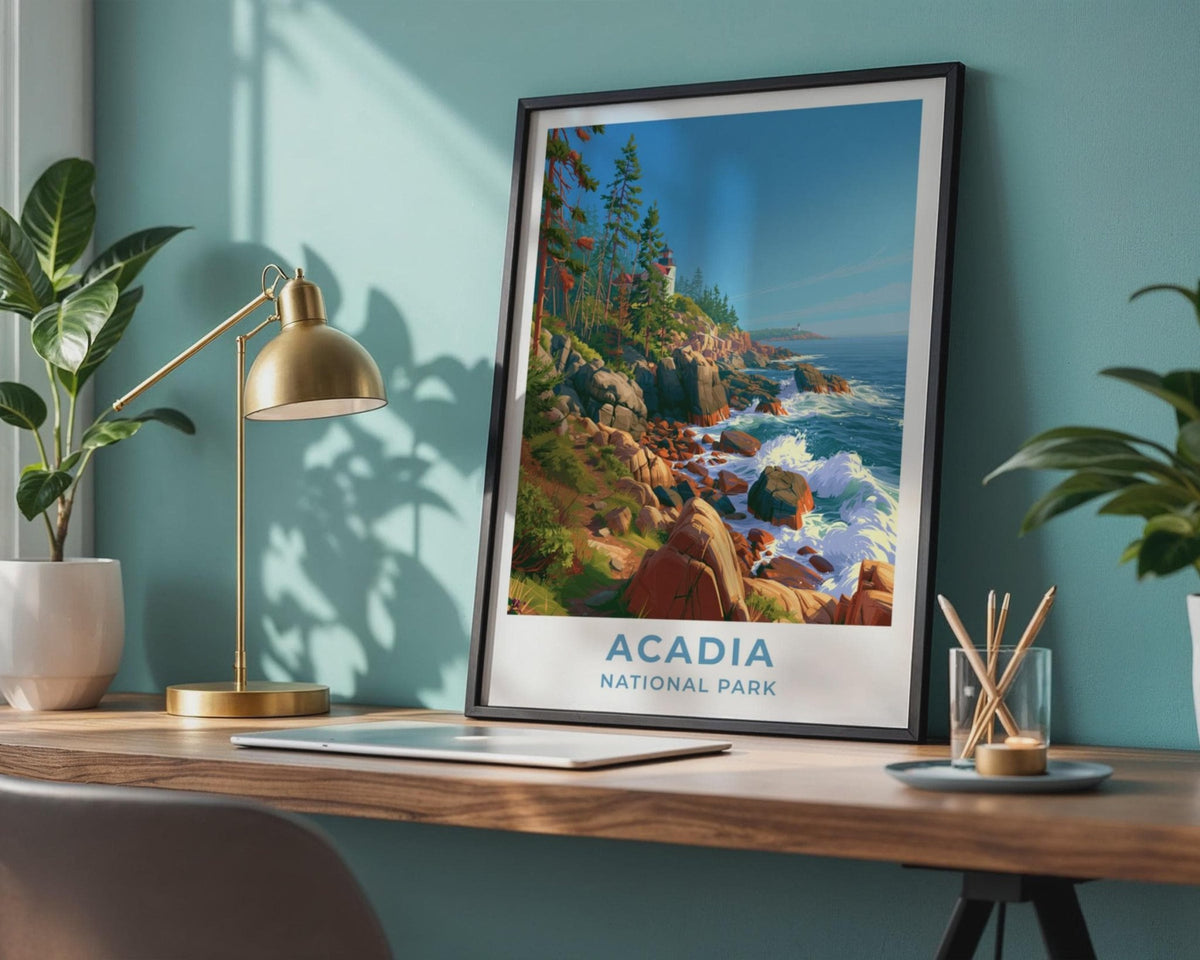 Acadia National Park Poster - WanderWall