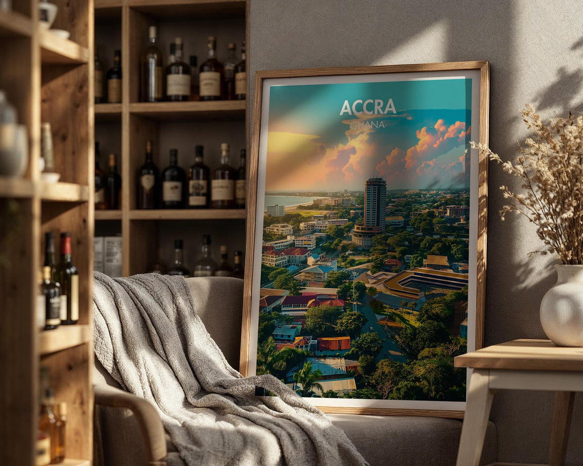 Accra Poster - WanderWall