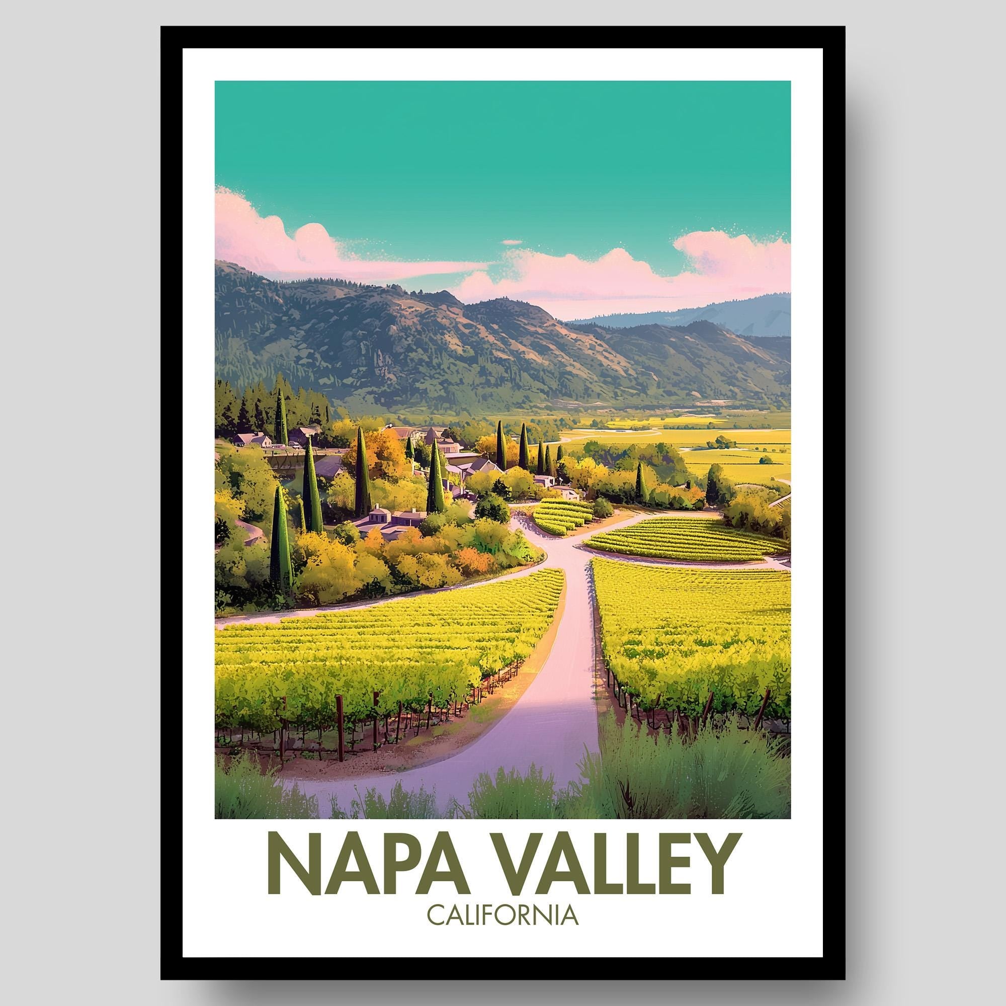 Napa Valley Poster