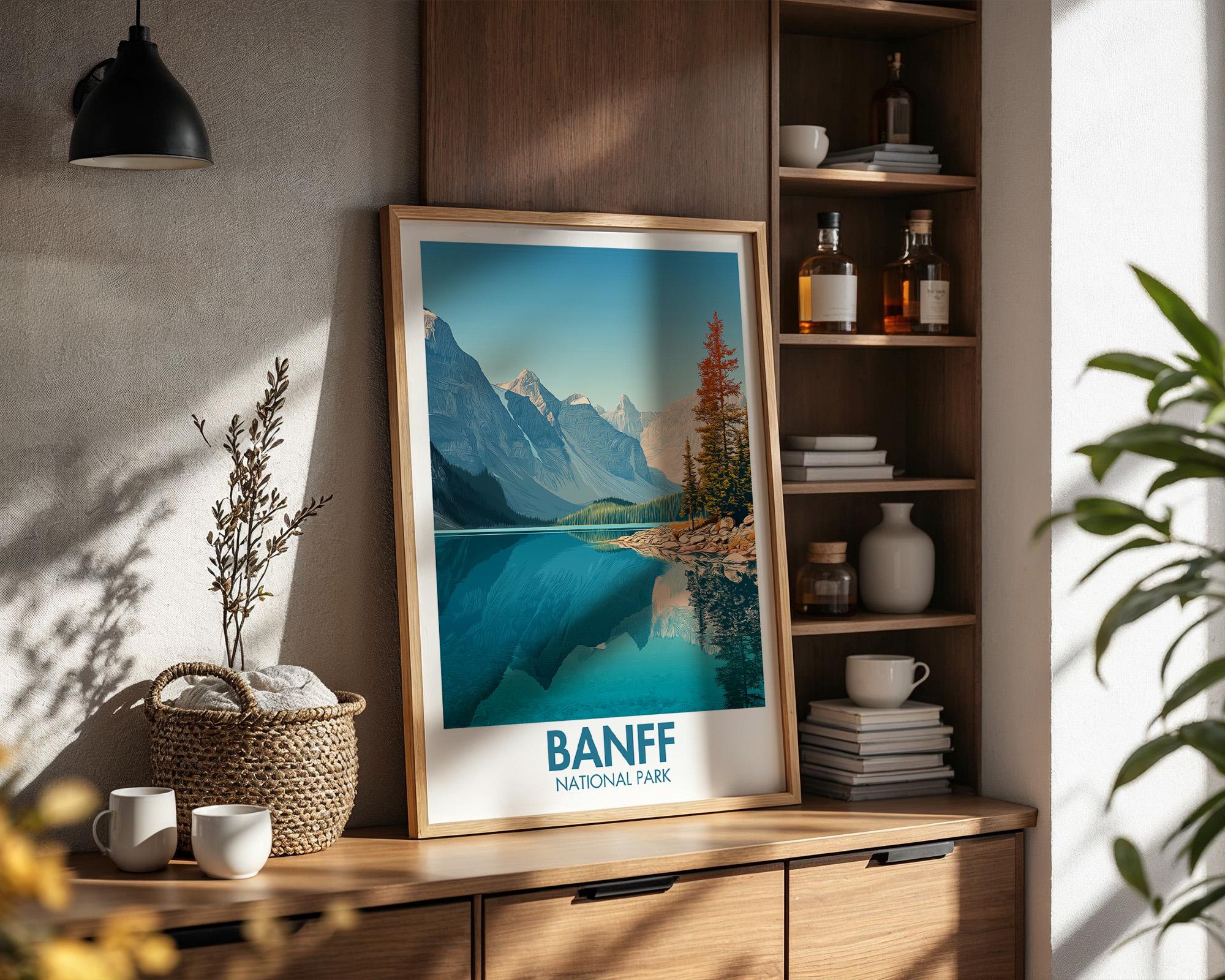 Banff National Park Poster