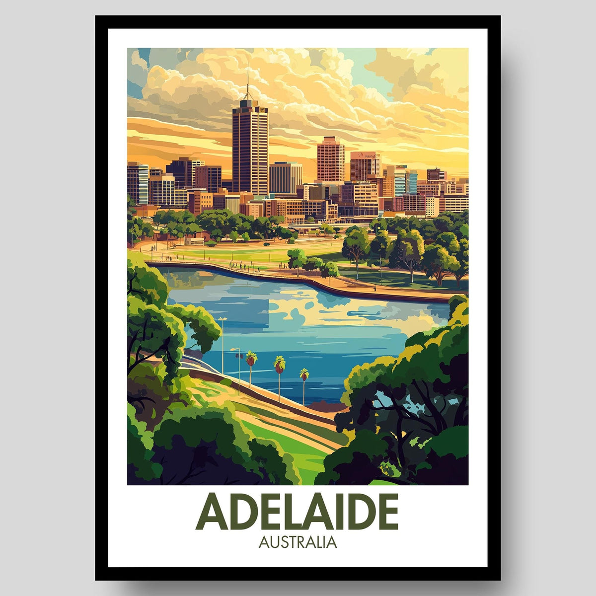Adelaide Poster - WanderWall