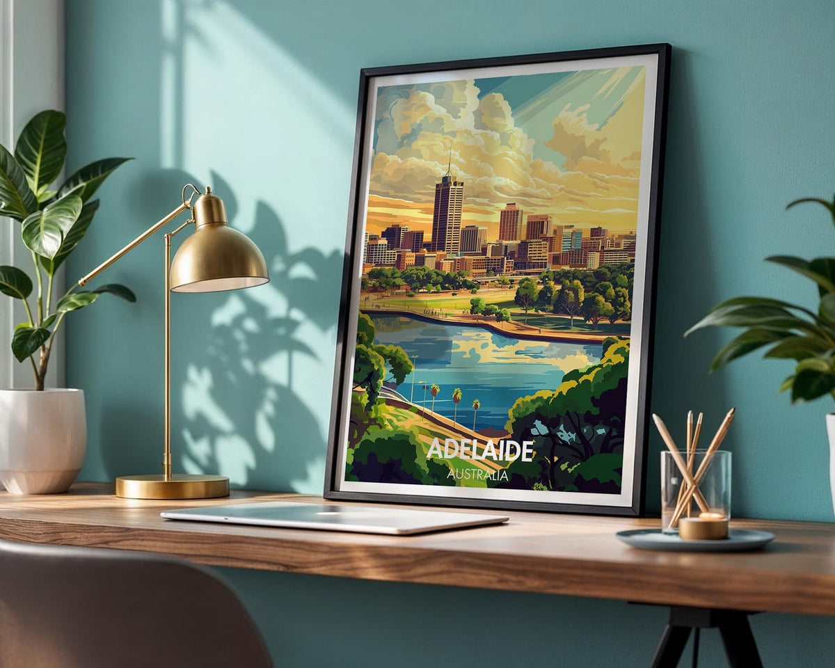 Adelaide Poster - WanderWall