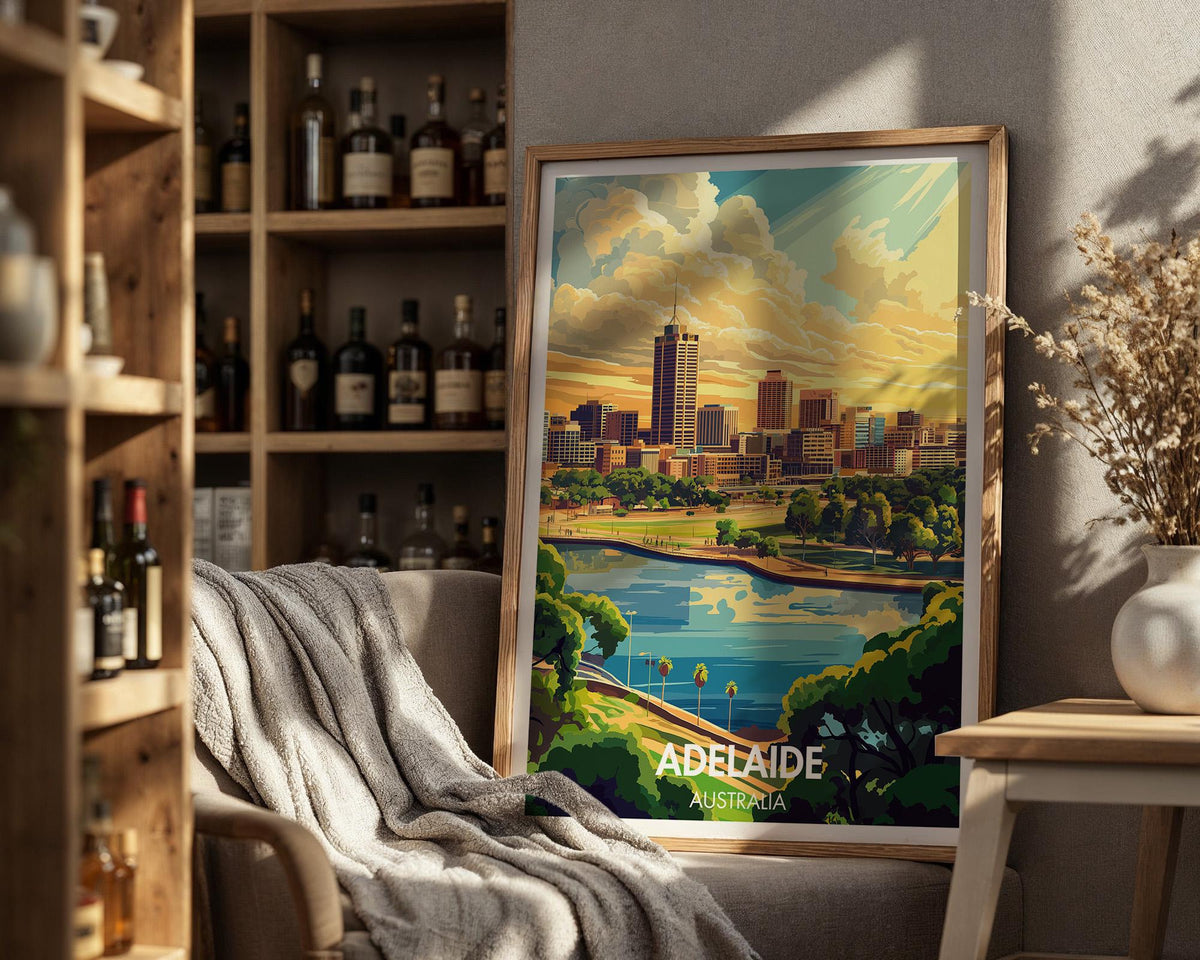 Adelaide Poster - WanderWall