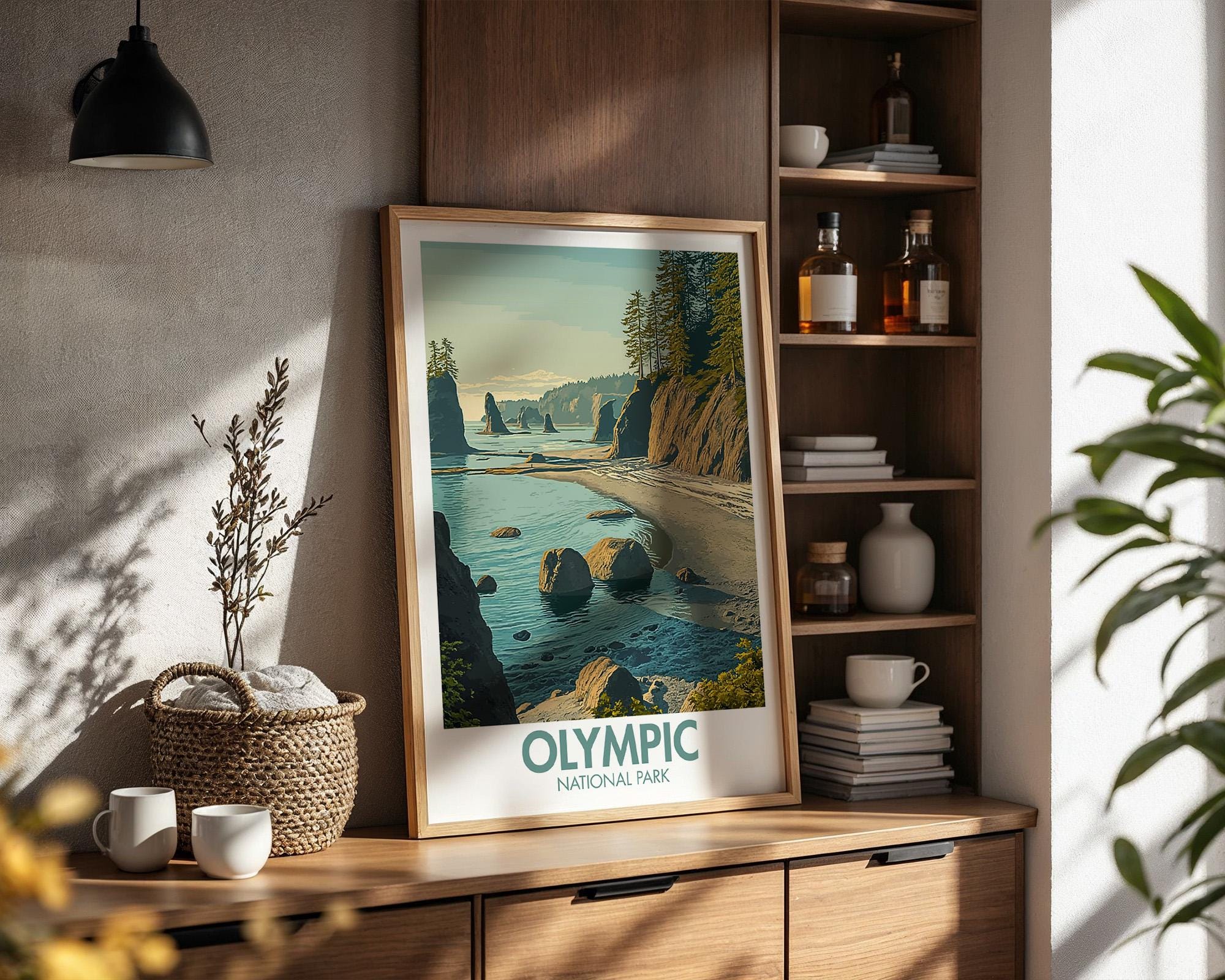 Olympic National Park Poster