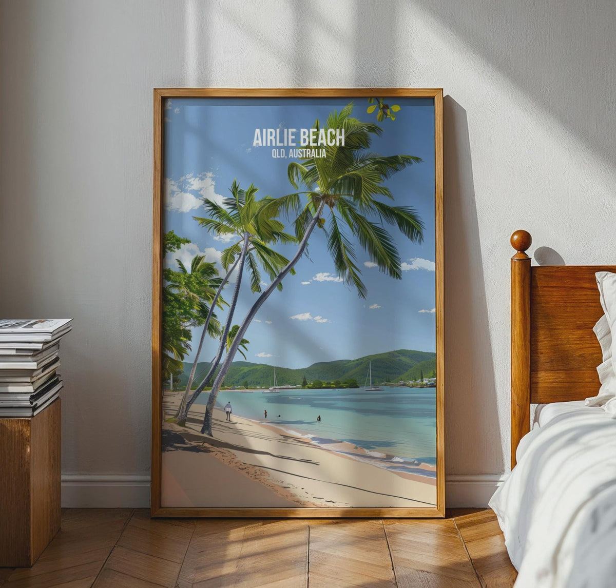 Airlie Beach QLD Australia Art Print Poster Wall Art - WanderWall