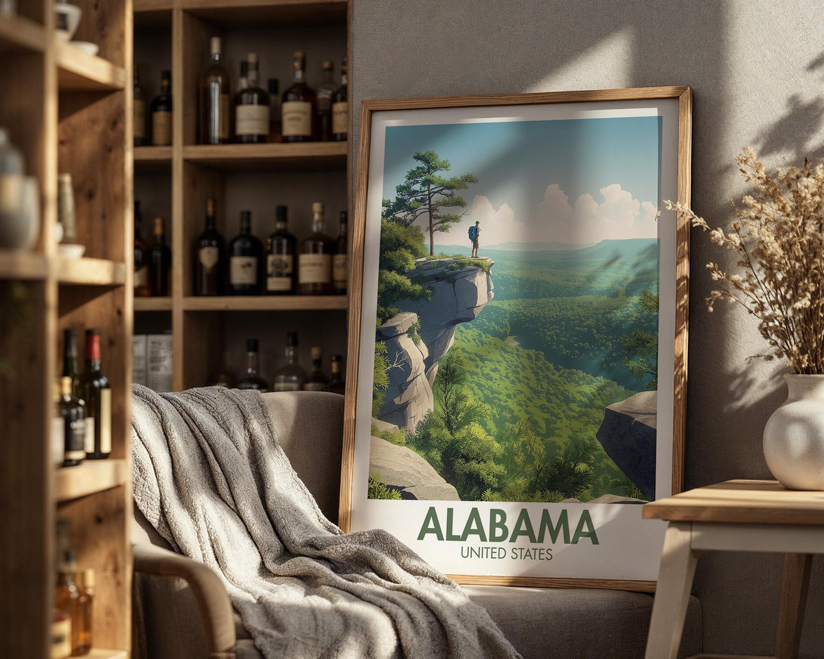 Alabama Poster - WanderWall