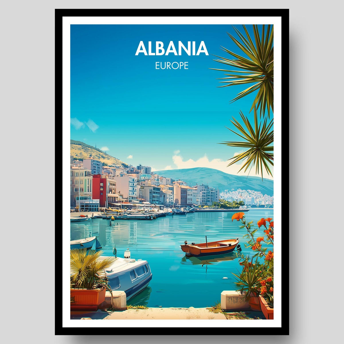 Albania Poster - WanderWall