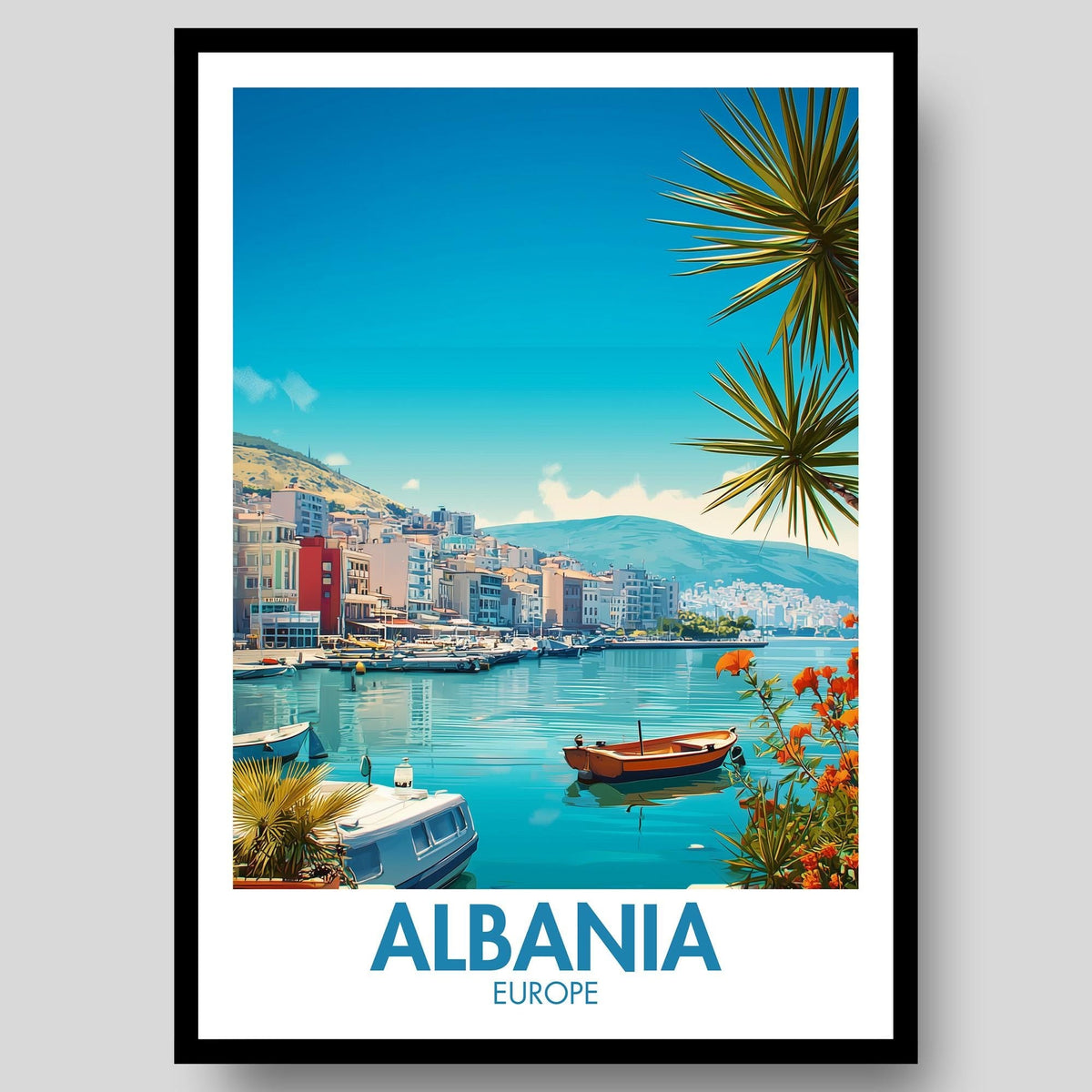 Albania Poster - WanderWall
