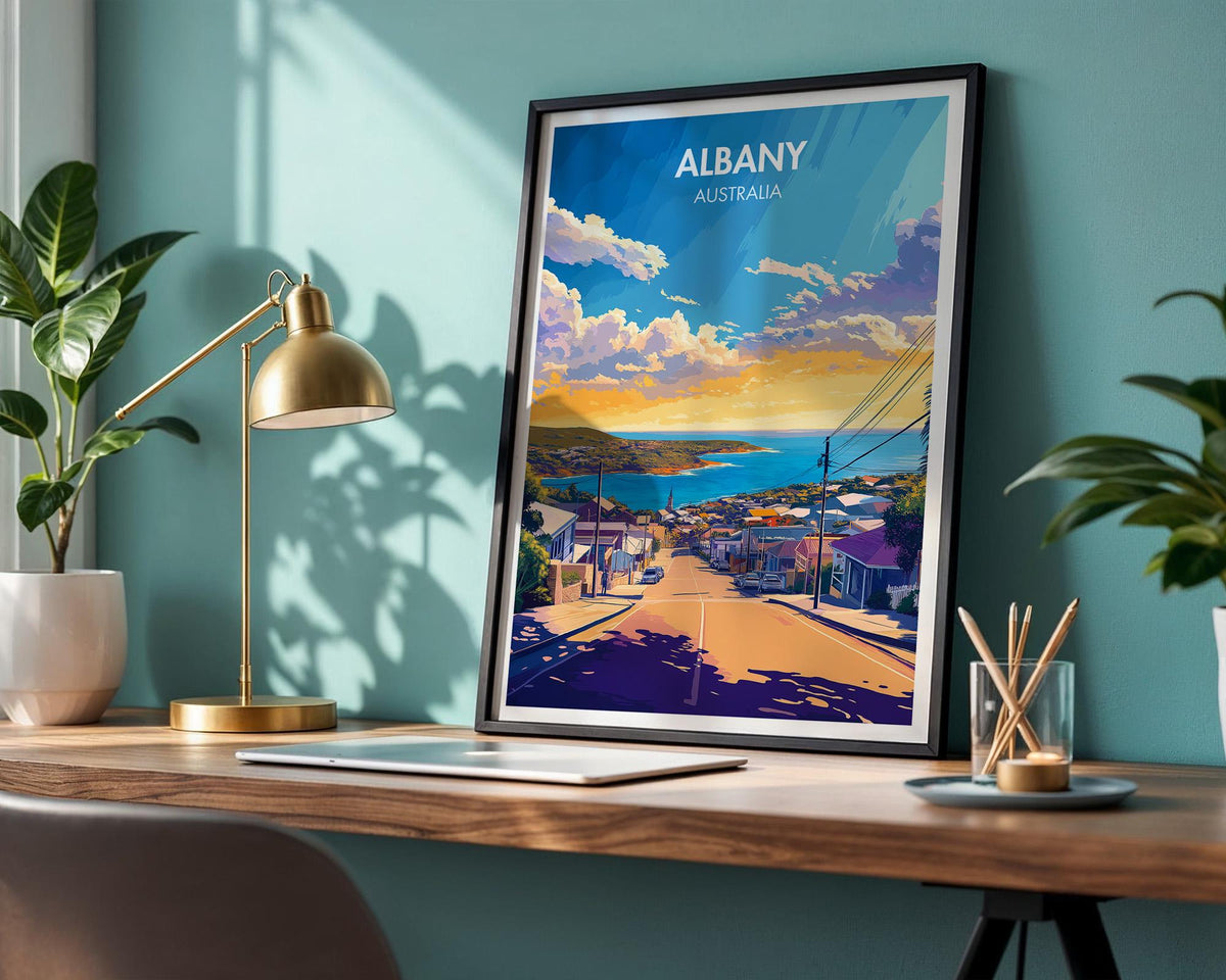 Albany Poster - WanderWall