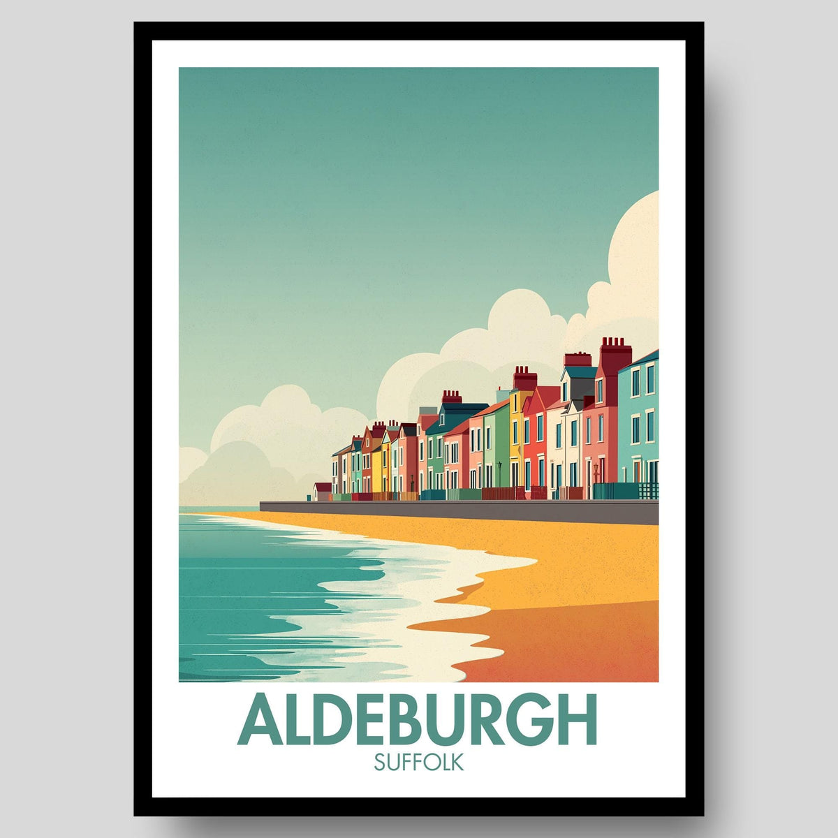 Aldeburgh Poster - WanderWall